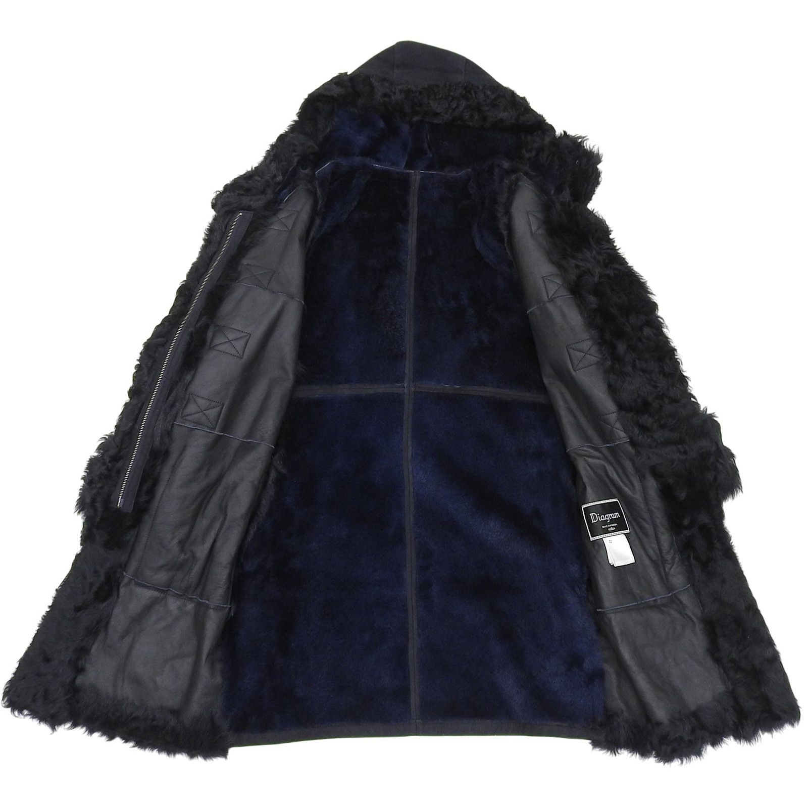 Other Other Diagram GRACE CONTINENTAL Sheepskin Coat Leather Outerwear DUTY FREE for USA Size ONE SIZE - 5 Thumbnail