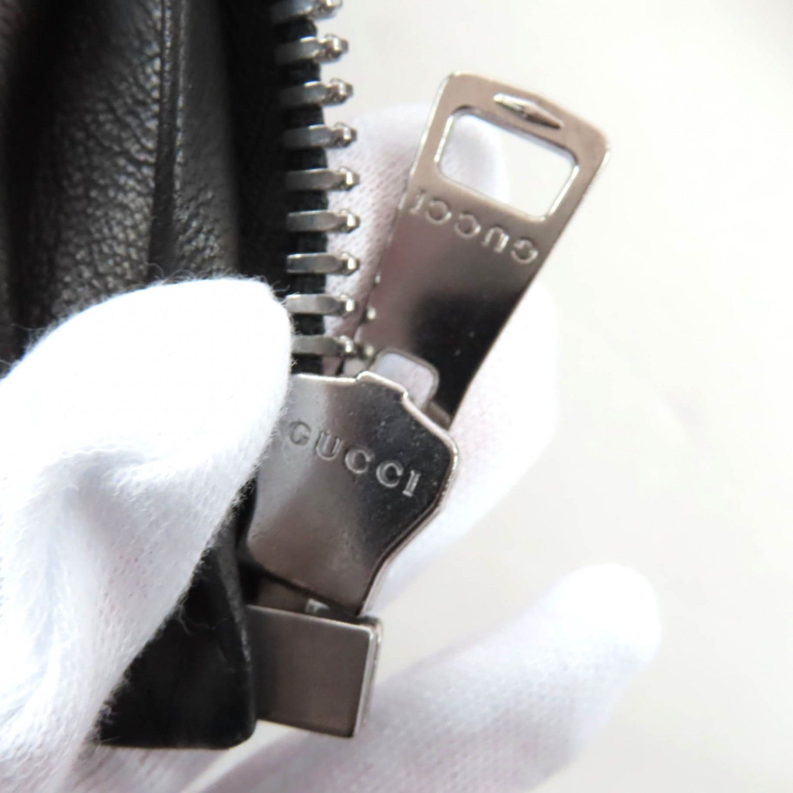 Gucci Gucci Gucci Leather Jacket Coat Leather Outerwear DUTY FREE for USA Size ONE SIZE - 6 Thumbnail
