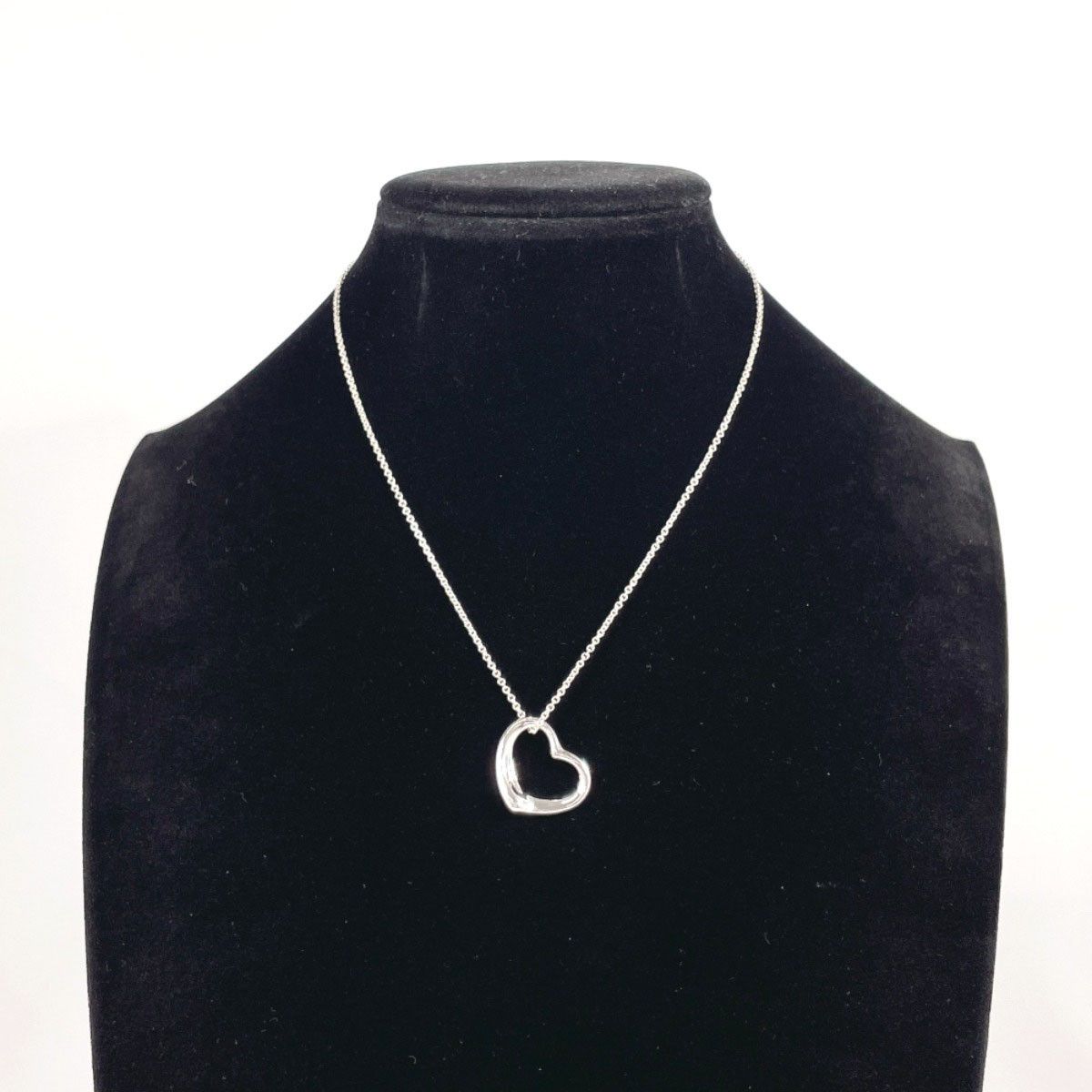 Tiffany & Co. Tiffany & Co. Tiffany & Co. Open Heart Elsa Peretti Silver Necklace Precious Metal Necklace DUTY FREE for USA Size ONE SIZE - 8 Thumbnail