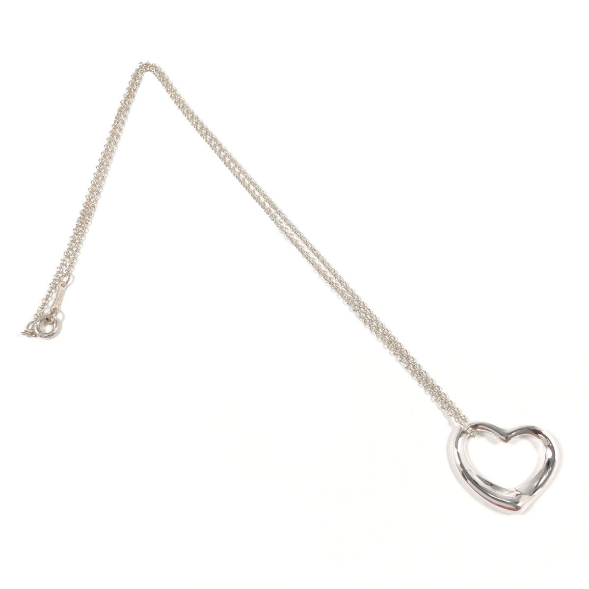 Tiffany & Co. Tiffany & Co. Tiffany & Co. Open Heart Elsa Peretti Silver Necklace Precious Metal Necklace DUTY FREE for USA Size ONE SIZE - 4 Thumbnail