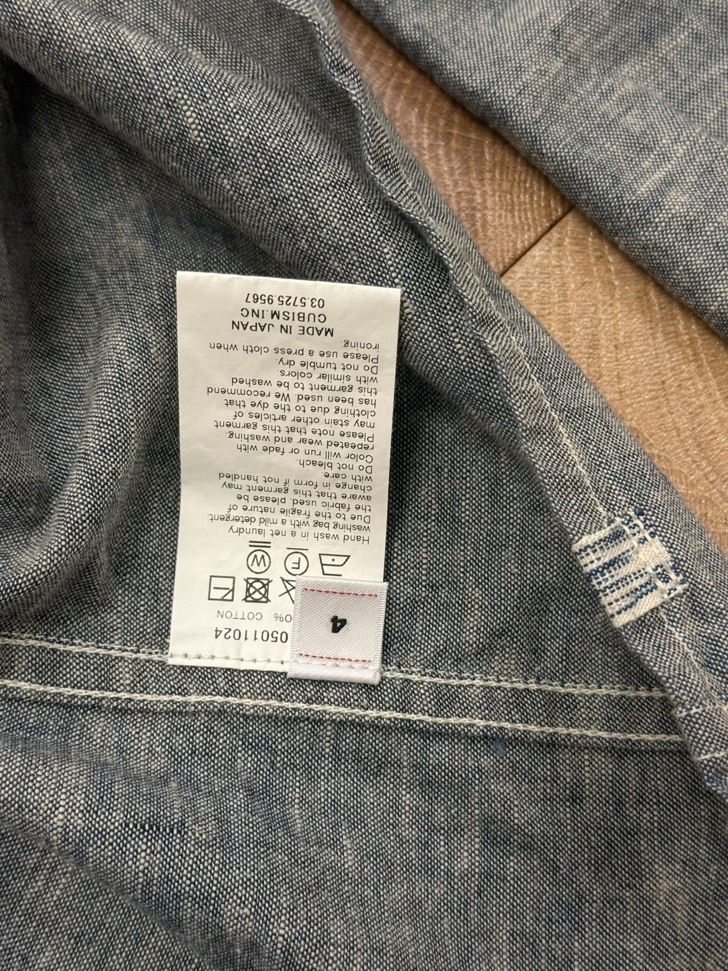 Visvim visvim Lumber Chambray Shirt Size US XL / EU 56 / 4 - 7 Thumbnail