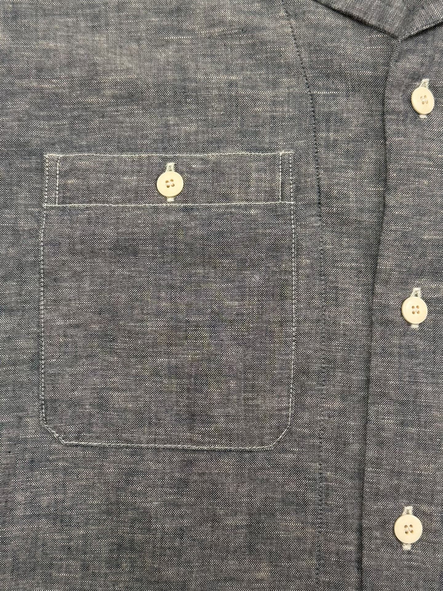 Visvim visvim Lumber Chambray Shirt Size US XL / EU 56 / 4 - 5 Thumbnail