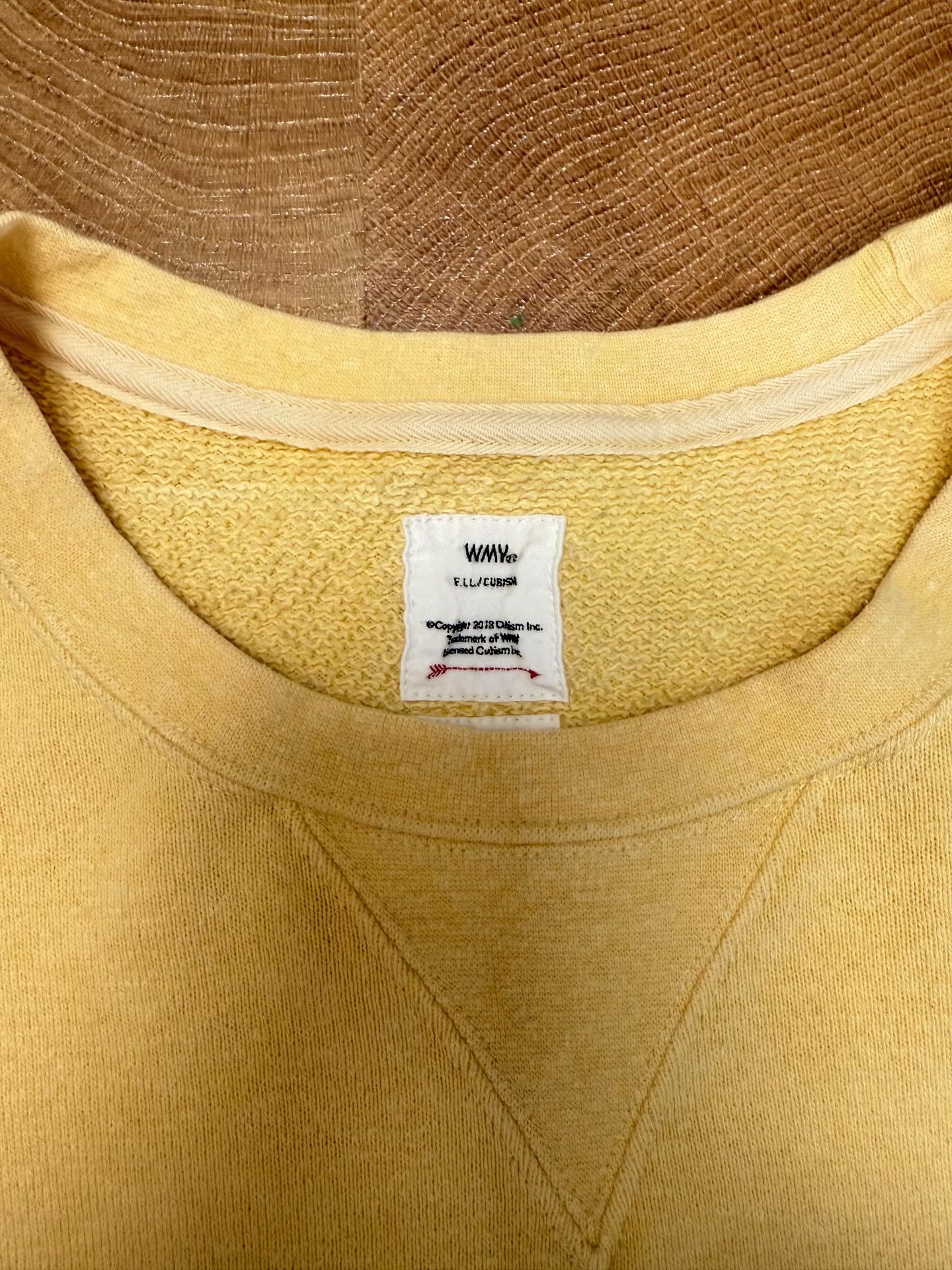Visvim visvim Yellow Washed Hoodie Size US M / EU 48-50 / 2 - 3 Thumbnail