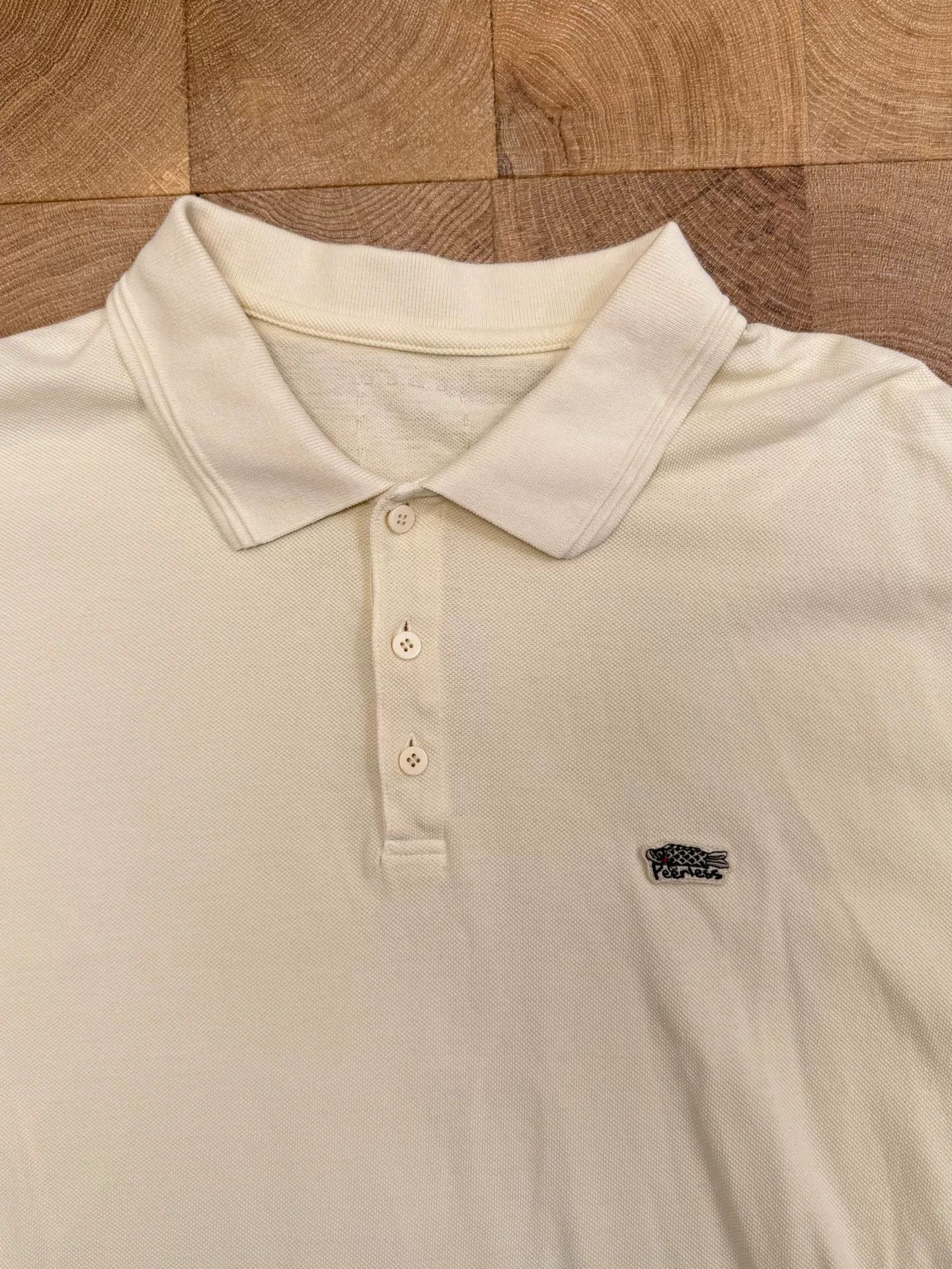 Visvim VISVIM JUMBO WELLER DMGD Carp Embroidery Polo Size US XL / EU 56 / 4 - 4 Thumbnail