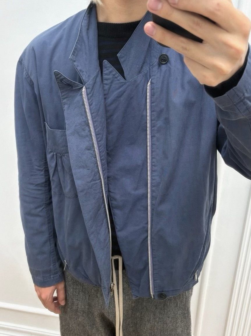 Y's Yohji Yamamoto Y's Lapel Zip Pocket Jacket Size US XL / EU 56 / 4 - 7 Thumbnail