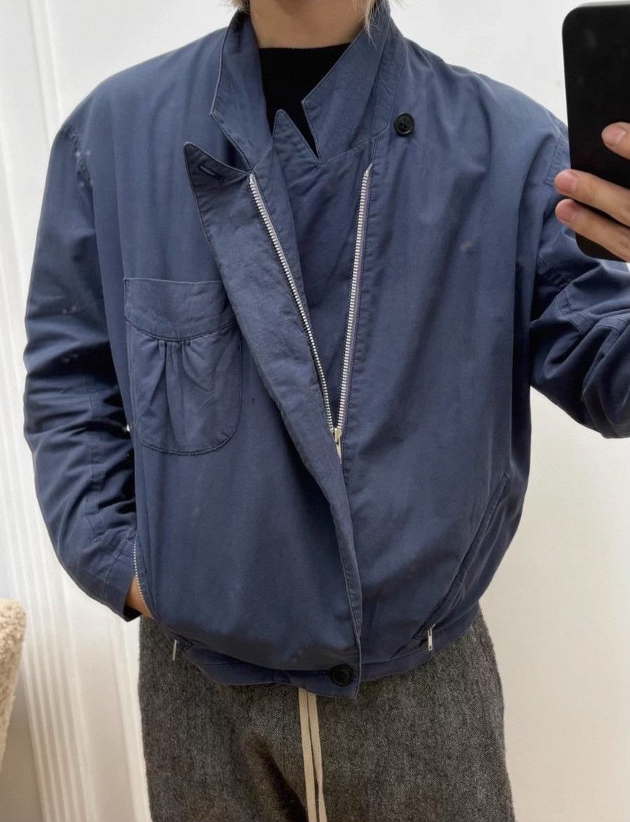 Y's Yohji Yamamoto Y's Lapel Zip Pocket Jacket Size US XL / EU 56 / 4 - 8 Thumbnail