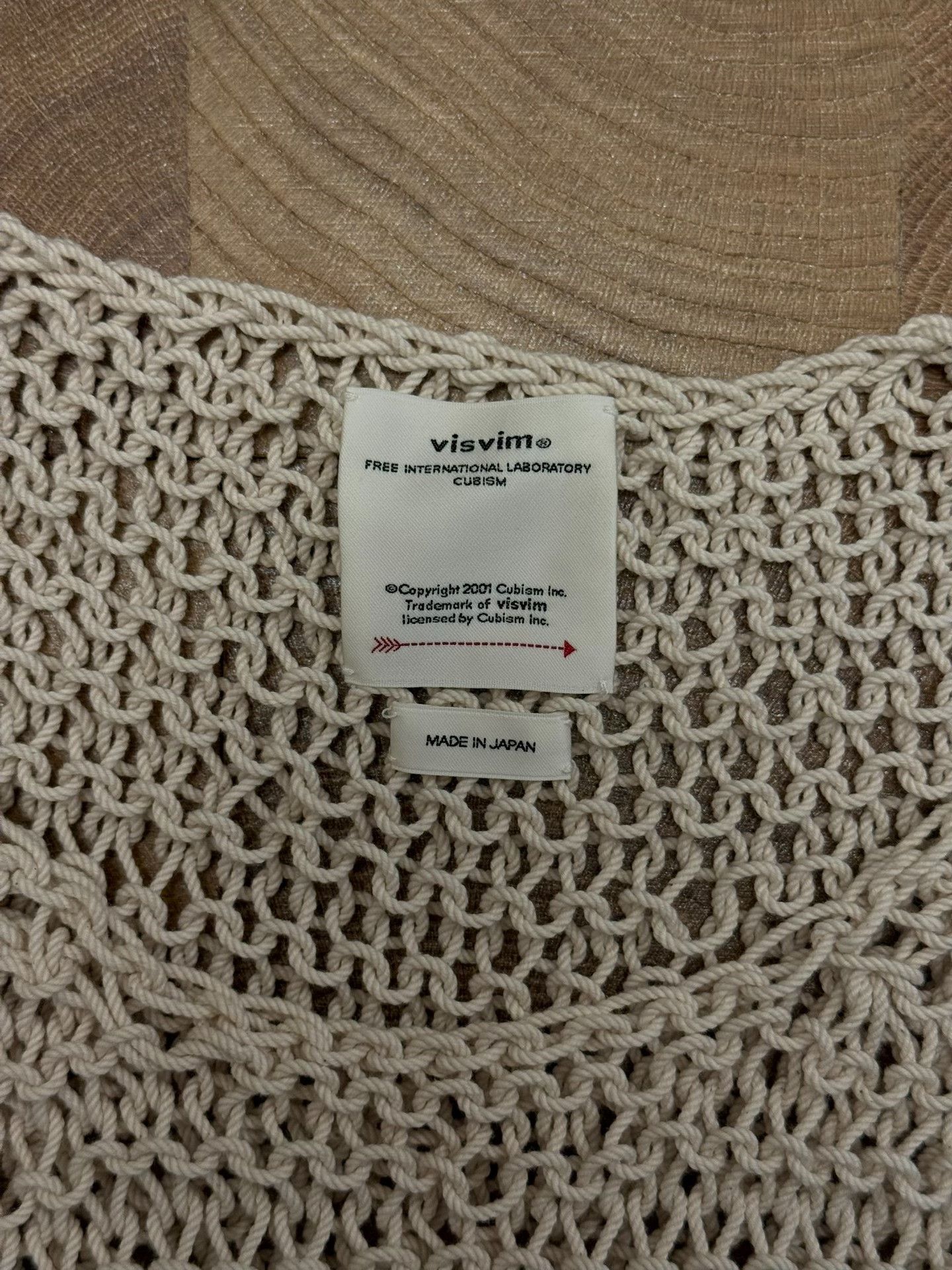 Visvim visvim 22ss Lattice Hand-Knit Vest Size US L / EU 52-54 / 3 - 3 Thumbnail