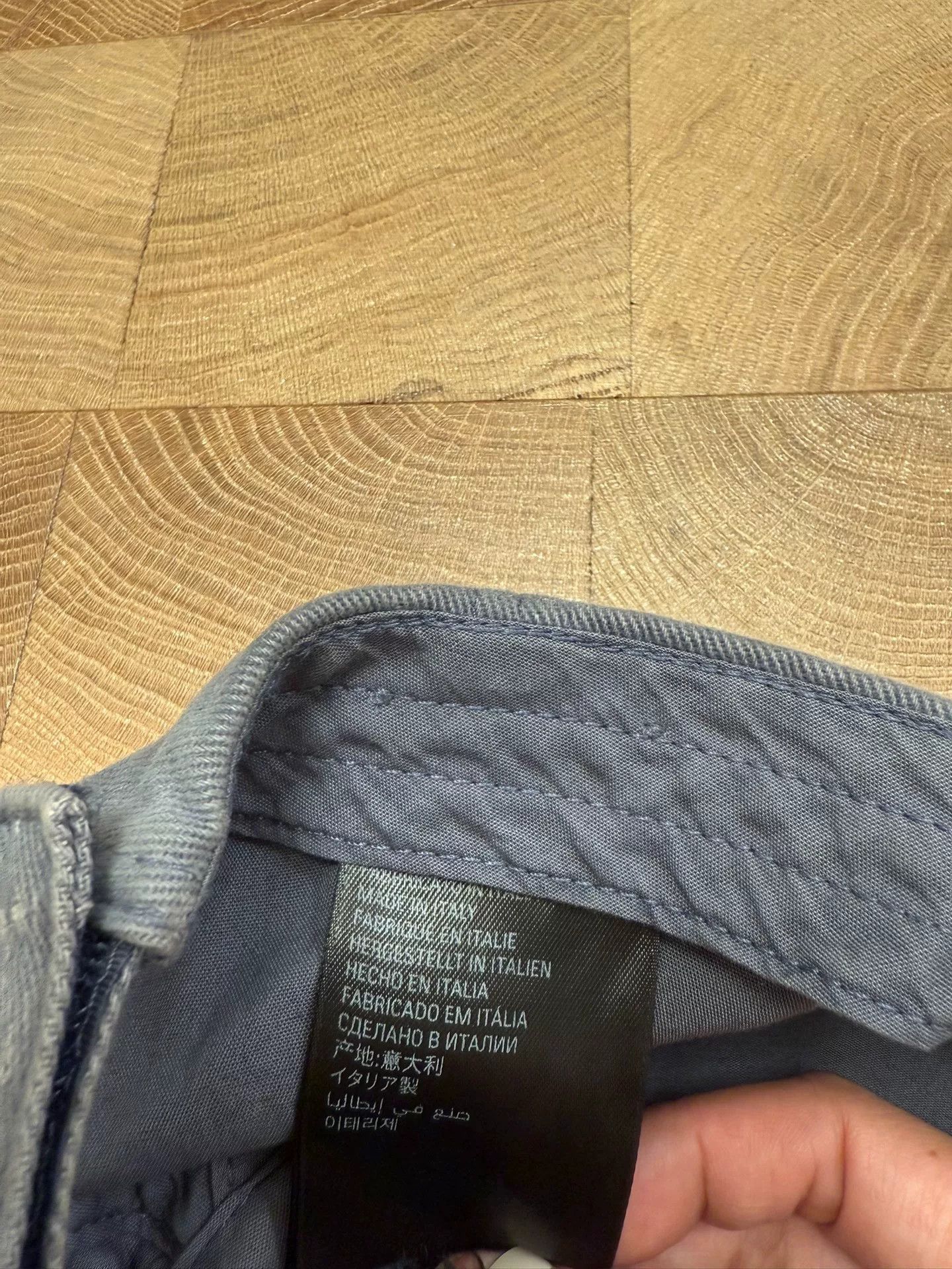 Balenciaga Balenciaga 24SS Blue-Purple Destroyed Logo Cap Size ONE SIZE - 2 Thumbnail
