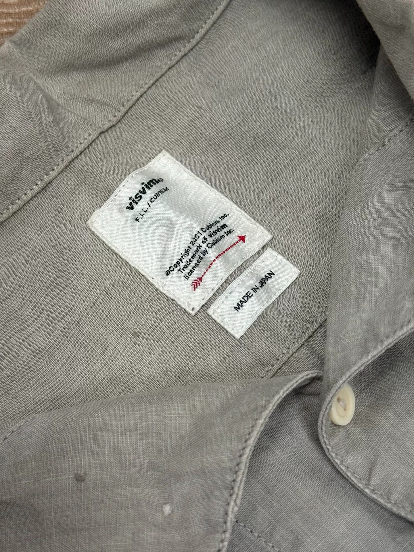 Visvim VISVIM 23SS PALMER L/S LINEN SHIRT Size US L / EU 52-54 / 3 - 4 Thumbnail