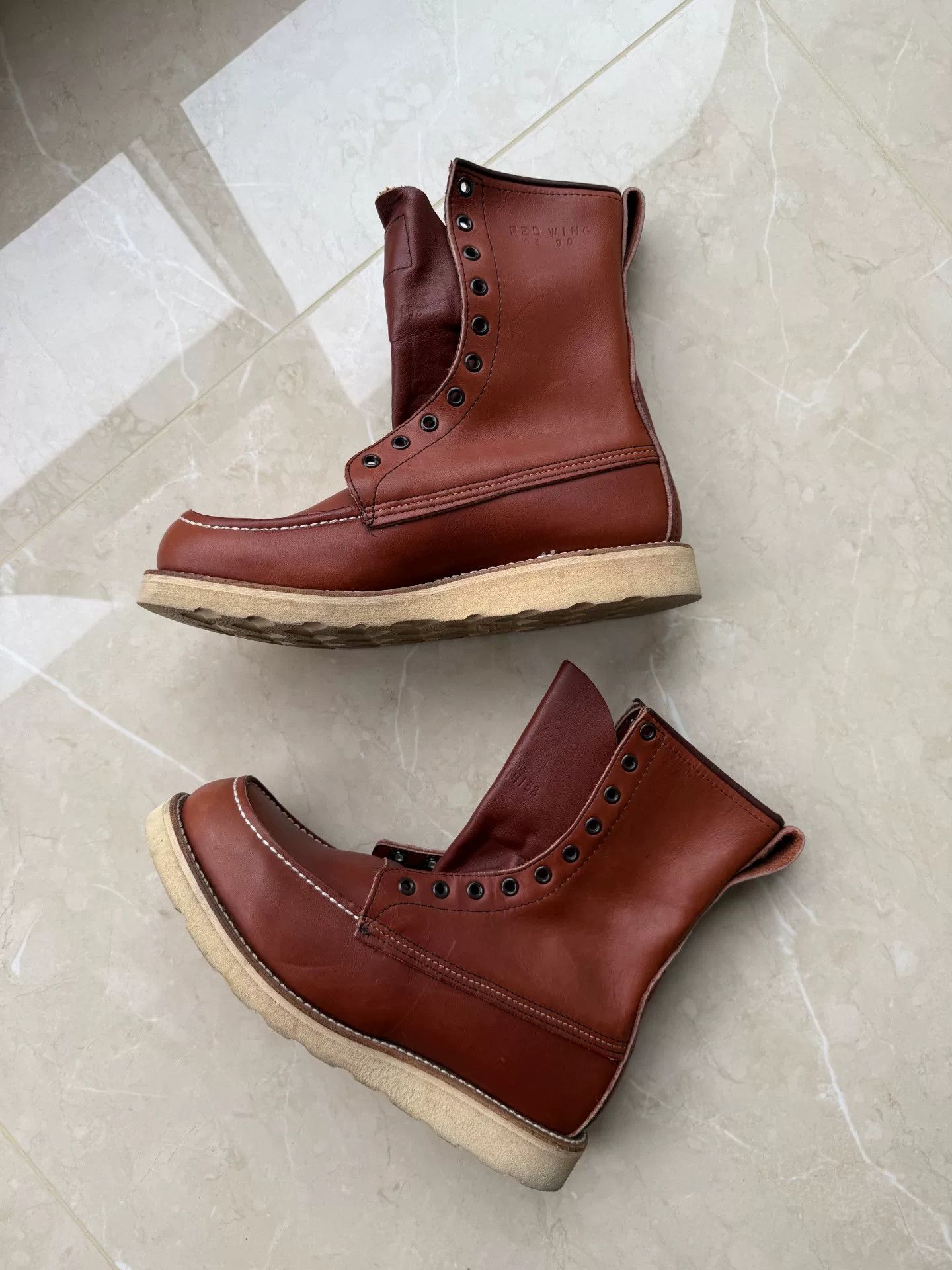 Red Wing Redwing 877 90S Dog Tag Boots Size US 9 / EU 42 - 2 Thumbnail