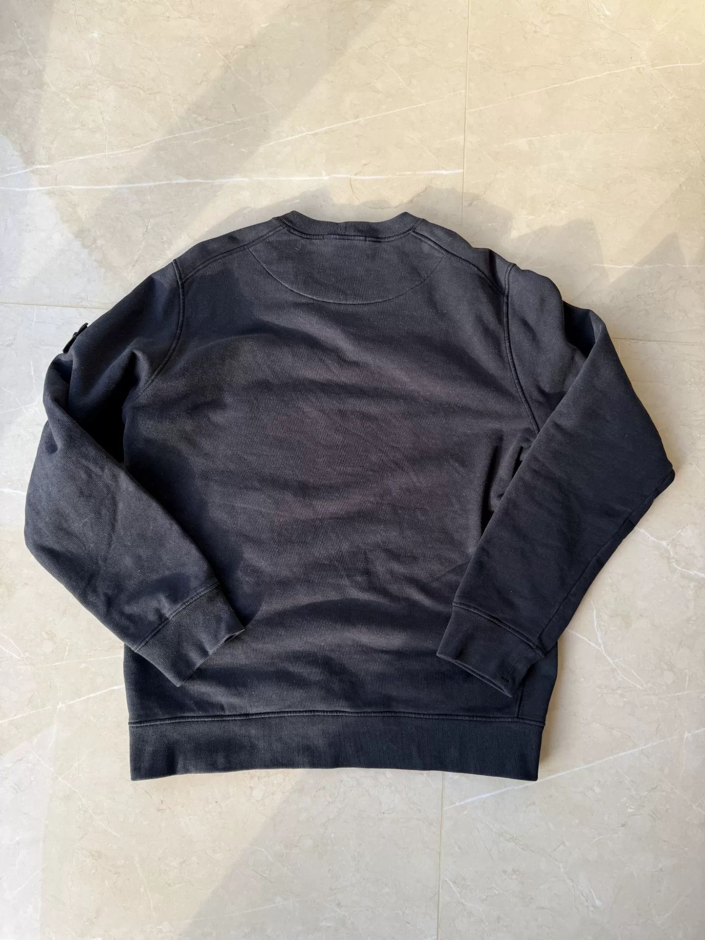 Stone Island Stone Island Black Crewneck Sweatshirt Size US XL / EU 56 / 4 - 2 Thumbnail