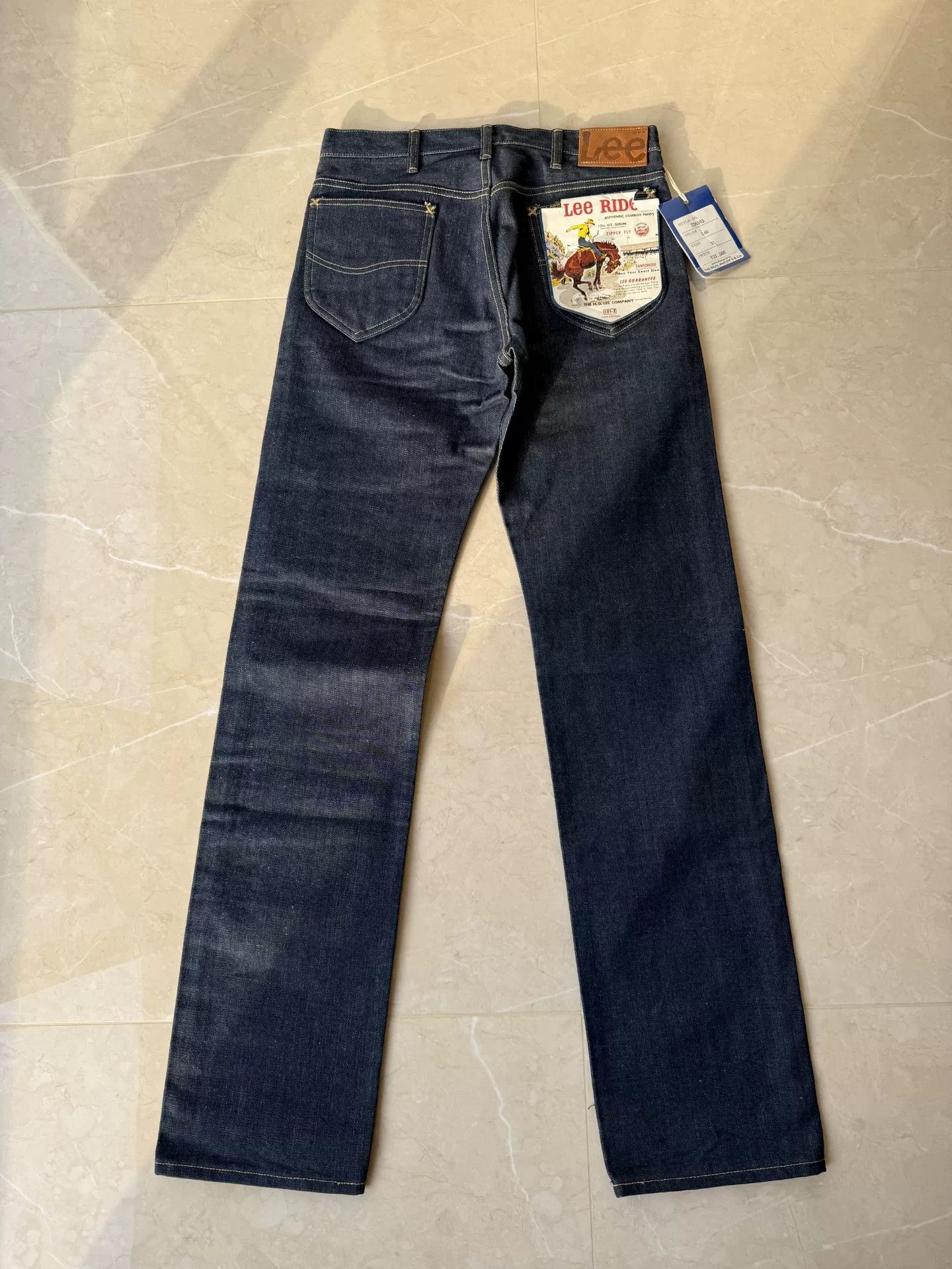 TOYS McCOY Real McCoy LEE 101Z Taxi Driver Jeans Size US 31 - 3 Thumbnail