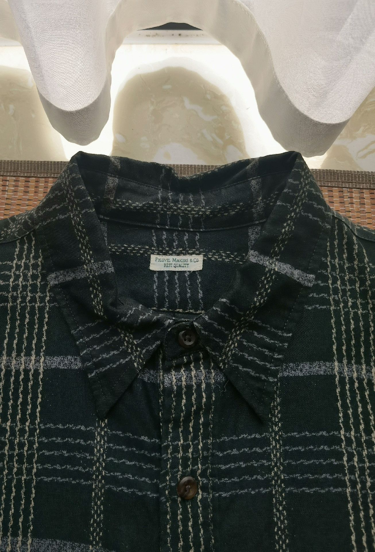 PHIGVEL MAKERS & Co. Phigvel Makers Japanese Made Shirt Size US L / EU 52-54 / 3 - 3 Thumbnail