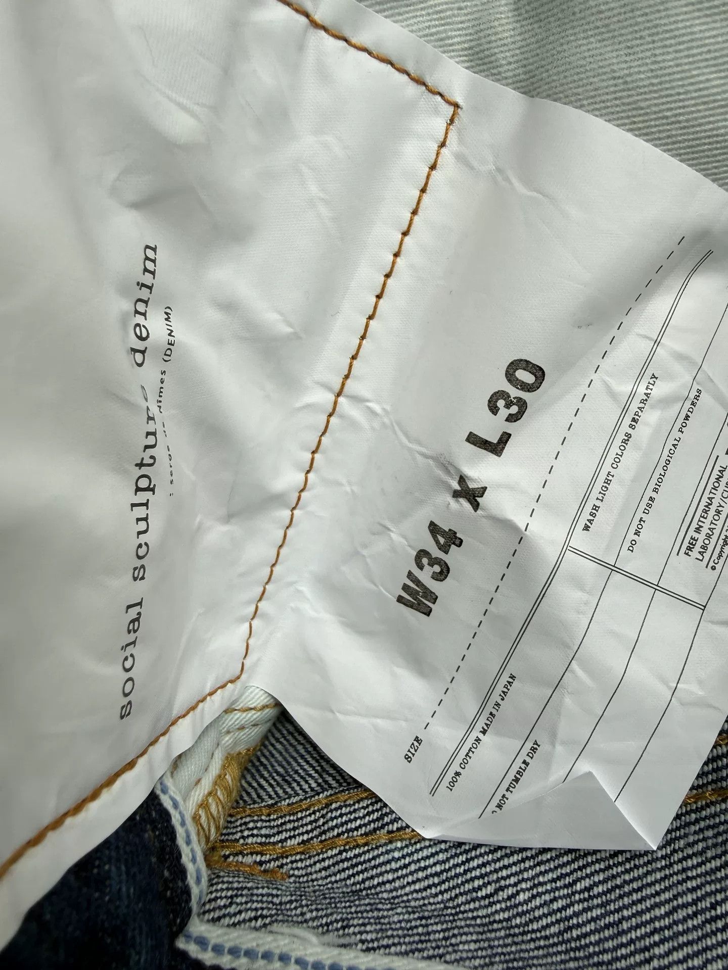 Visvim VISVIM Social Sculpture 03D12 Jeans W34 L30 Size US 34 / EU 50 - 8 Thumbnail