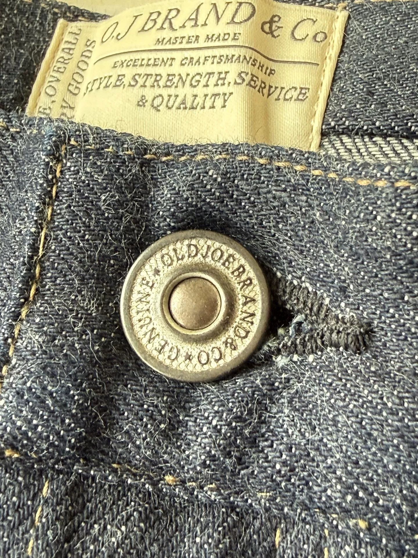 Old Joe Old Joe Selvedge Denim Work Pant Size US 34 / EU 50 - 3 Thumbnail