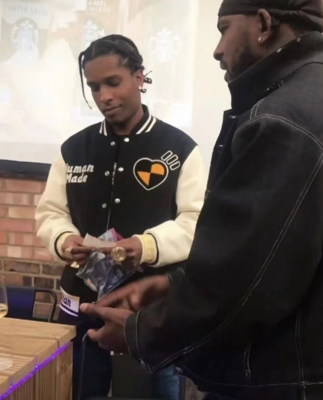 Human Made Human Made A$Ap Rocky Leather Sleeve Jacket Size US L / EU 52-54 / 3 - 8 Thumbnail