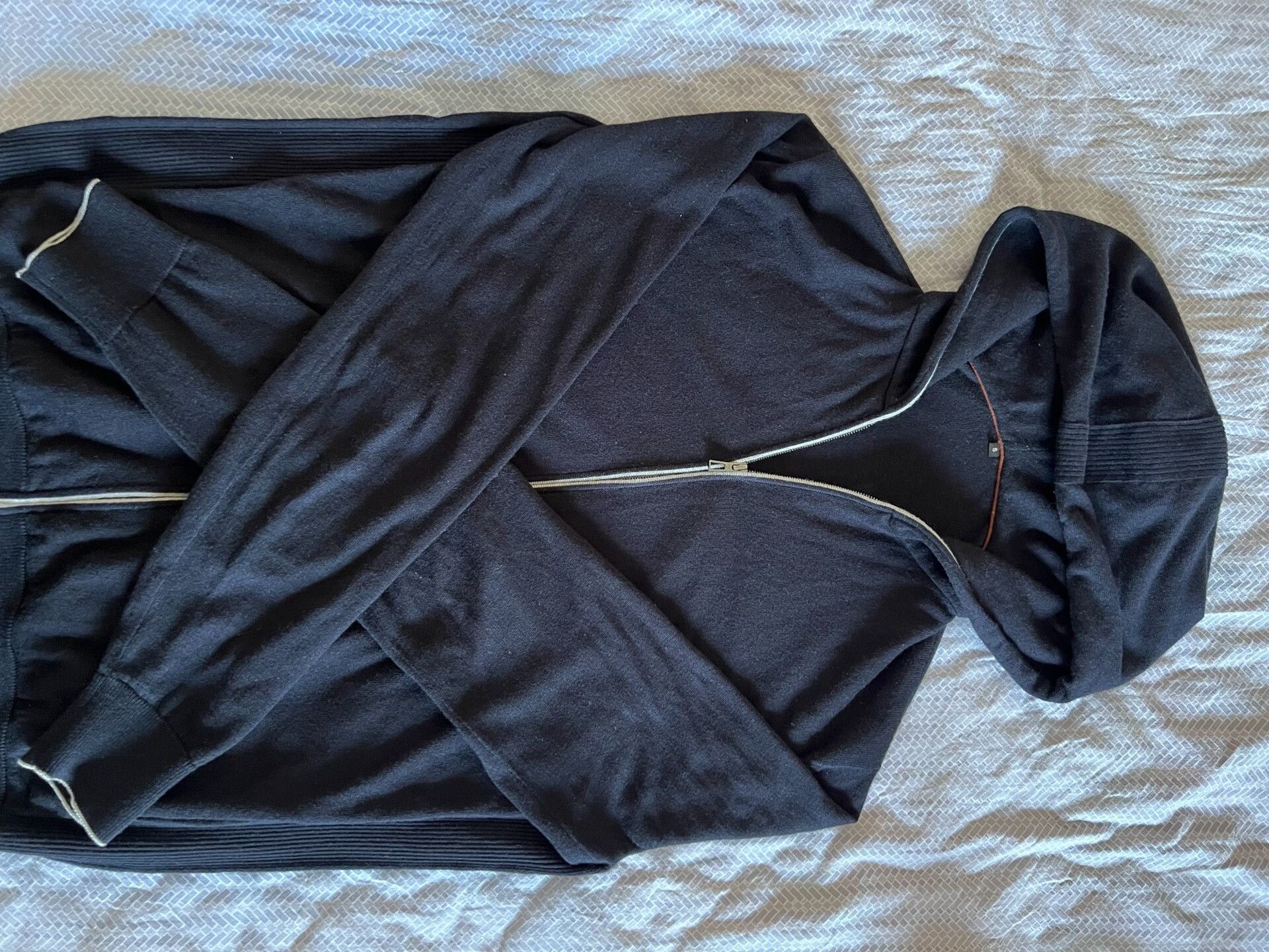 Loro Piana LORO PIANA Solid Hooded Zip Jacket Size US S / EU 44-46 / 1 - 6 Thumbnail