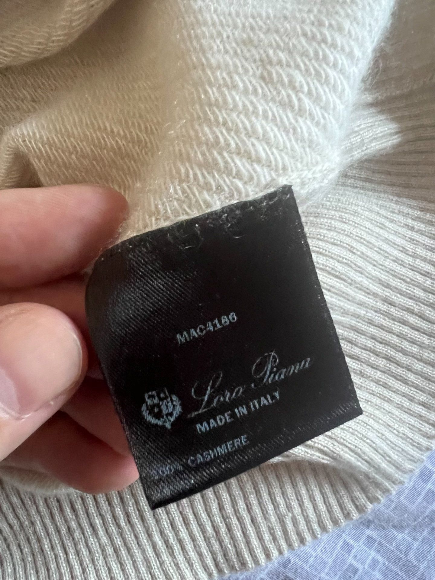 Loro Piana Loro Piana Men's Buttonless Cashmere Polo Size US M / EU 48-50 / 2 - 4 Thumbnail
