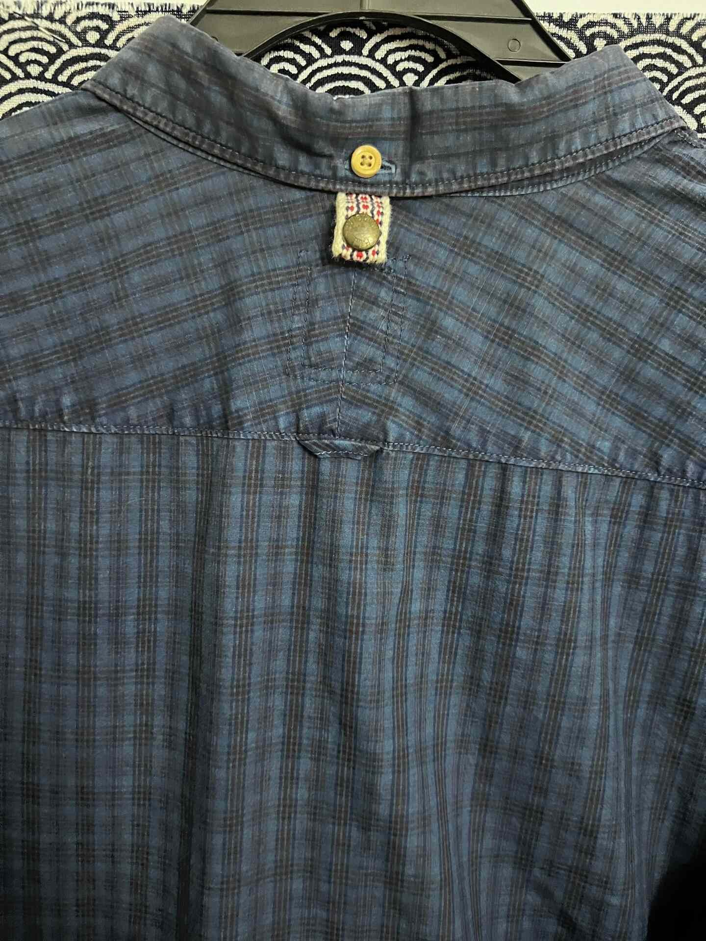 Visvim Visvim 12AW ICT Indigo Paisley Shirt Size US M / EU 48-50 / 2 - 6 Thumbnail