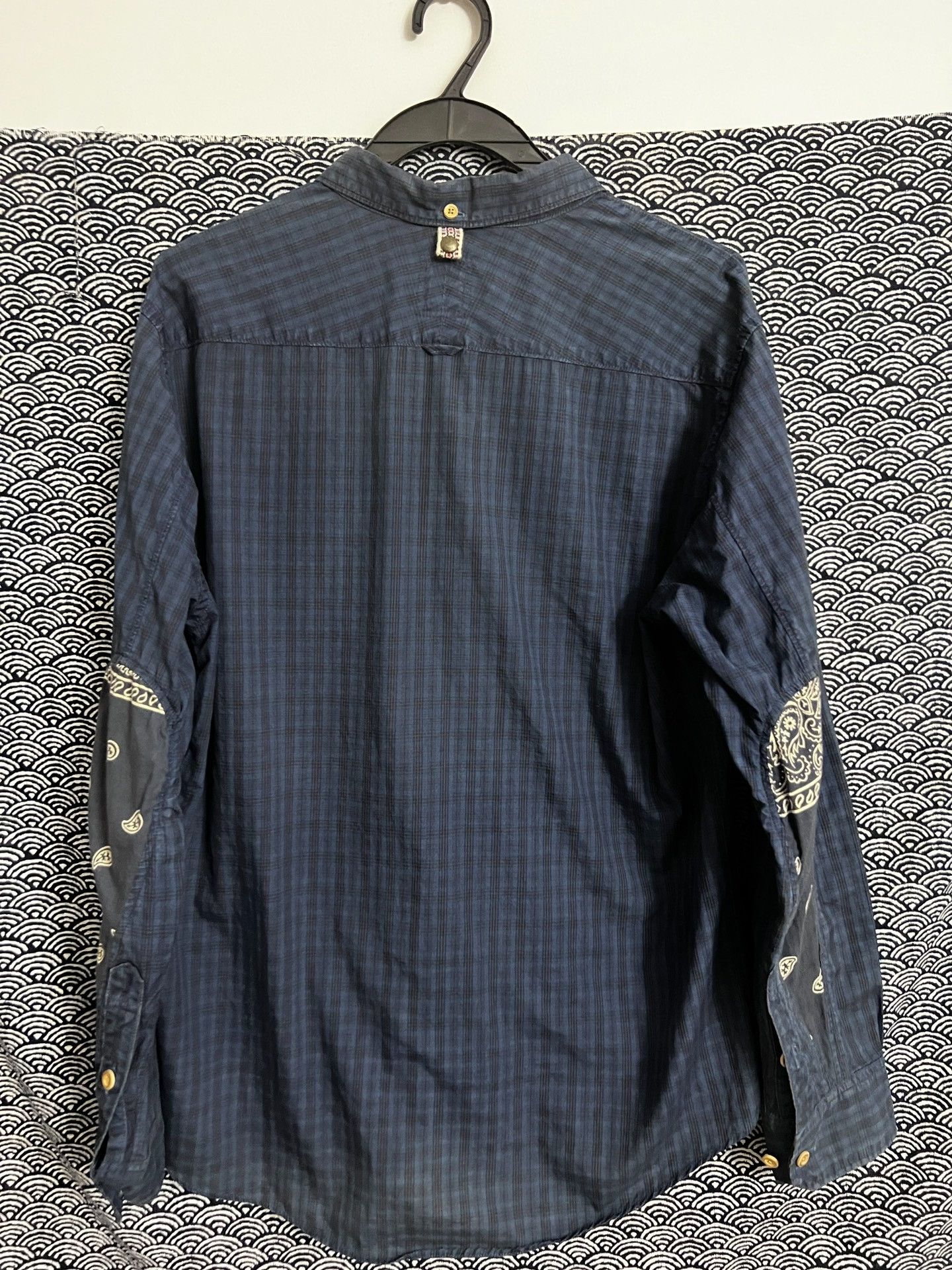 Visvim Visvim 12AW ICT Indigo Paisley Shirt Size US M / EU 48-50 / 2 - 3 Thumbnail
