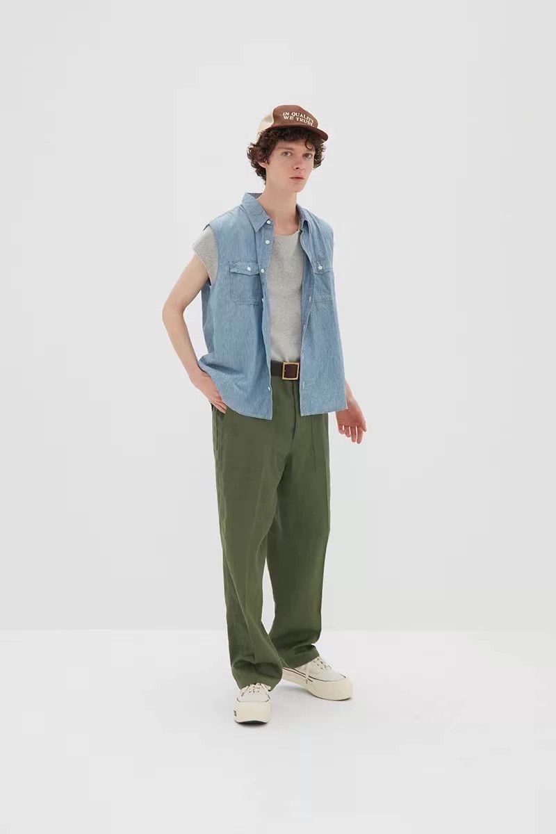 Visvim VISVIM 22SS Cut Off Chambray Shirt Size US S / EU 44-46 / 1 - 6 Thumbnail