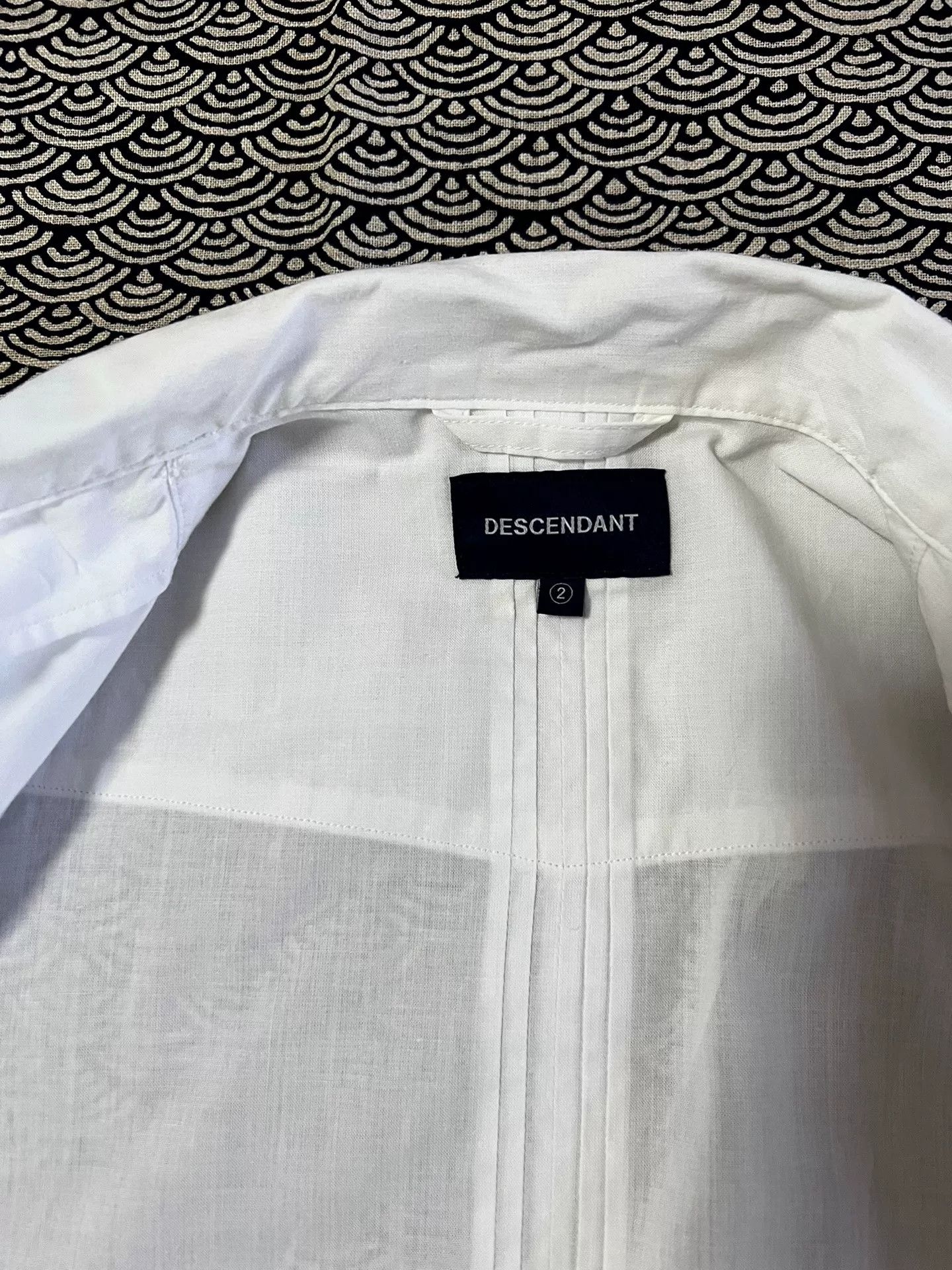 Descendant DESCENDANT White Short-Sleeve Shirt Size US M / EU 48-50 / 2 - 6 Thumbnail