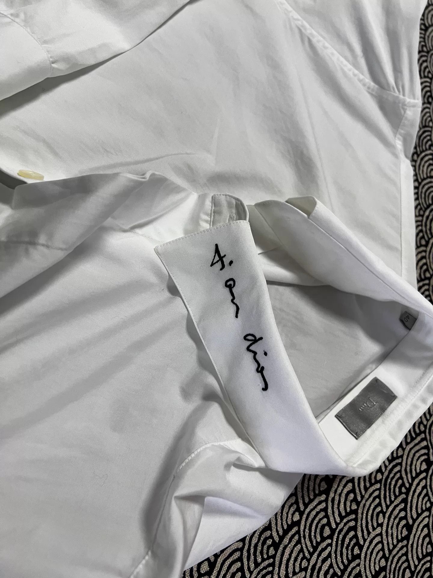 Dior Dior Men's Formal Long-sleeve Shirt Size US XXS / EU 40 - 4 Thumbnail