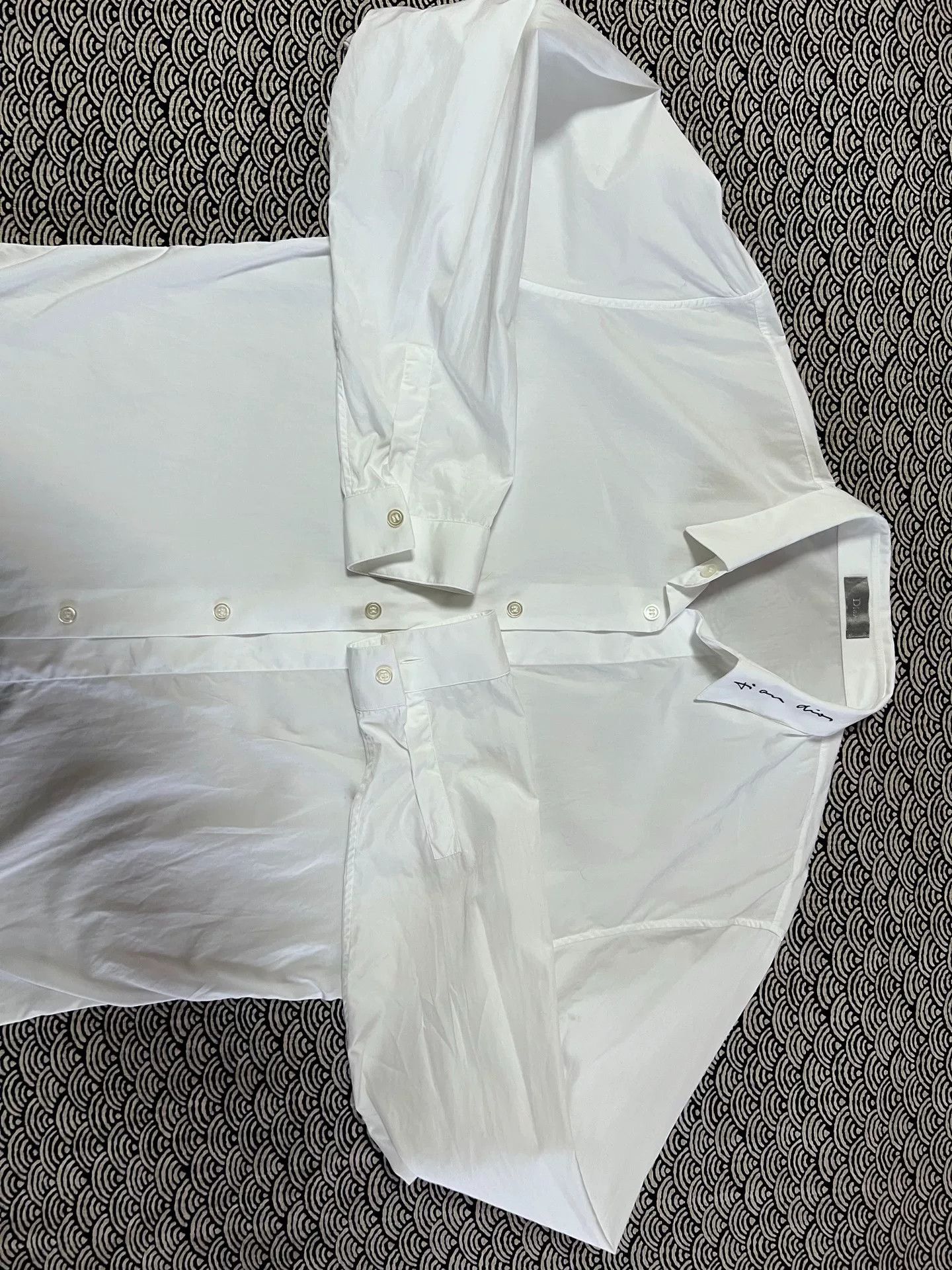 Dior Dior Men's Formal Long-sleeve Shirt Size US XXS / EU 40 - 2 Thumbnail