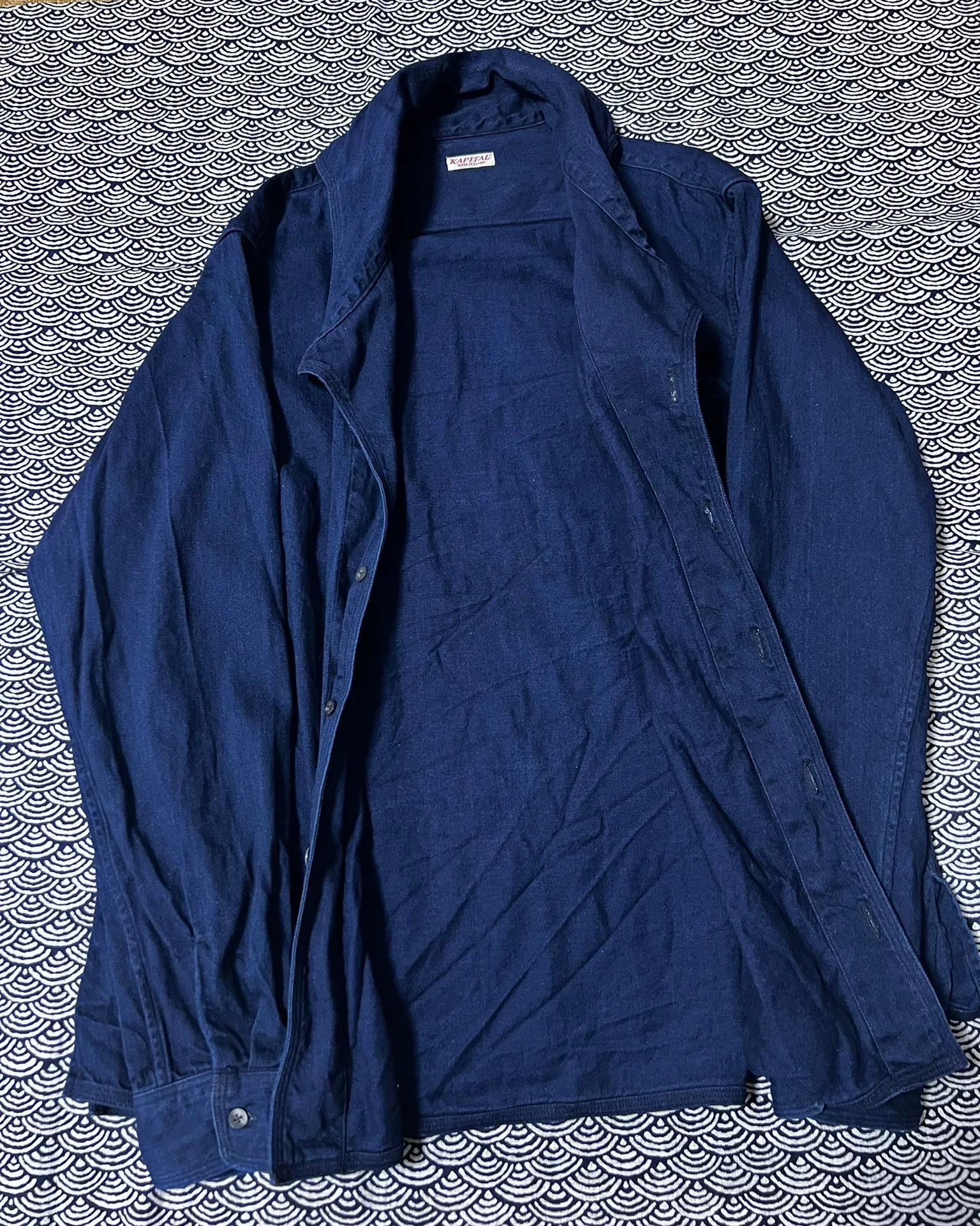Kapital Kapital IDG Denim Duke Shirt Size M / US 6-8 / IT 42-44 - 2 Thumbnail