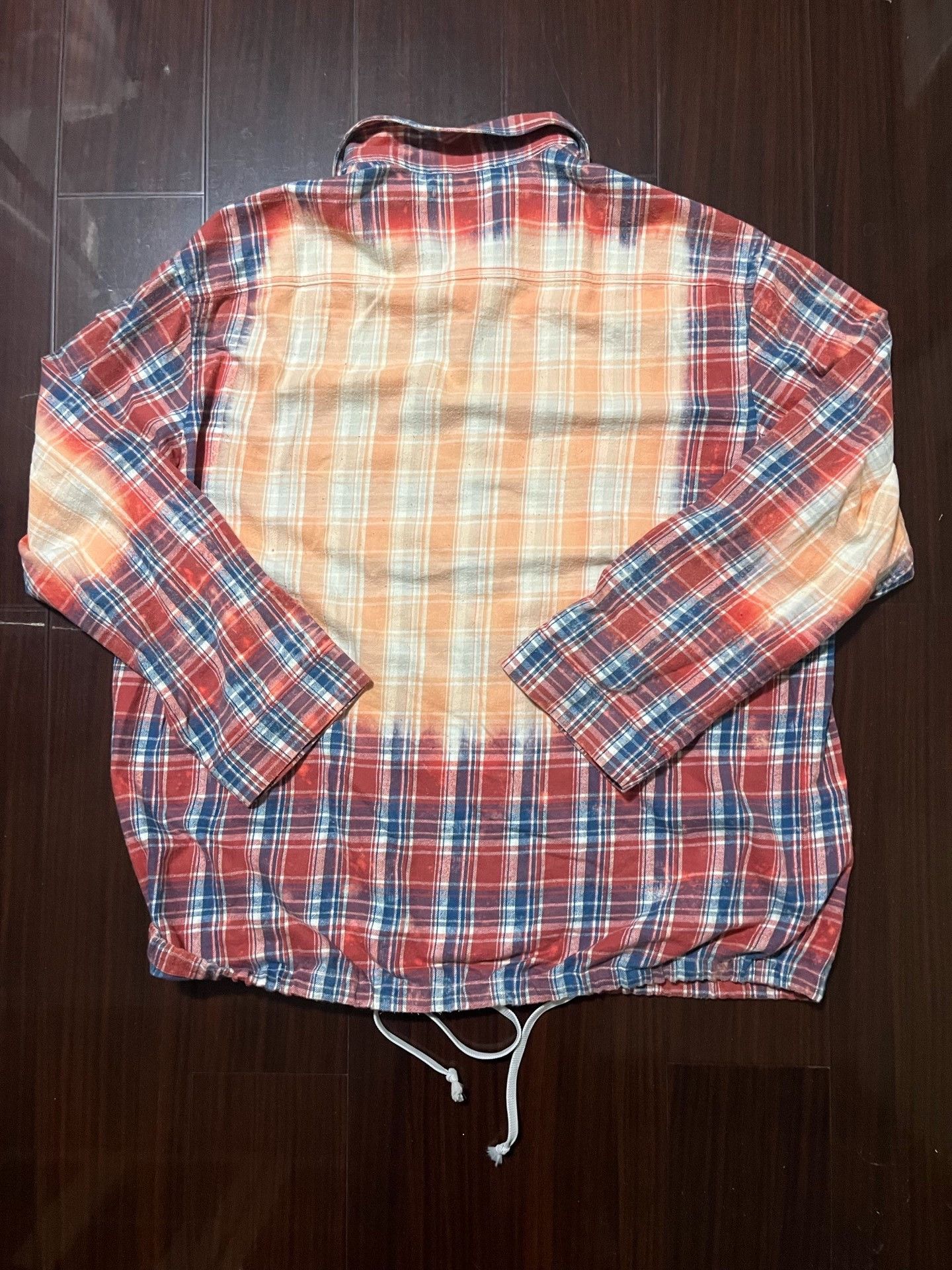 Acne Studios Acne Studios Bleached Check Overshirt Size US L / EU 52-54 / 3 - 5 Thumbnail