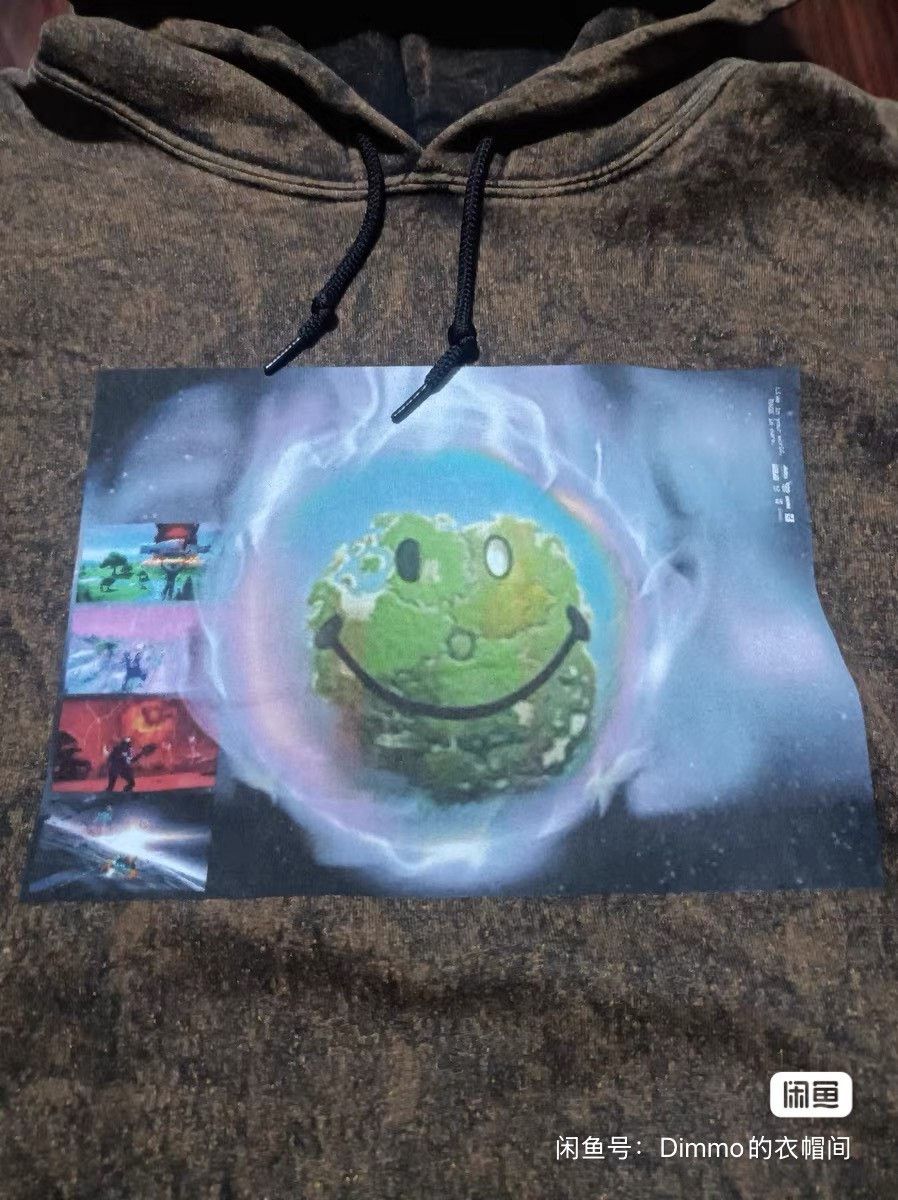 Travis Scott Travis Scott x Fortnite Smile Earth Hoodie Size US XL / EU 56 / 4 - 2 Thumbnail