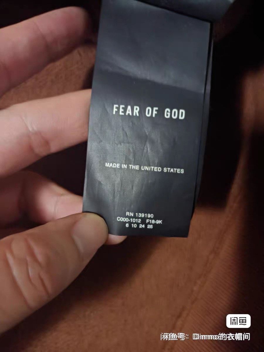 Fear of God Fear Of God 6th Full Zip Hoodie Size US L / EU 52-54 / 3 - 3 Thumbnail