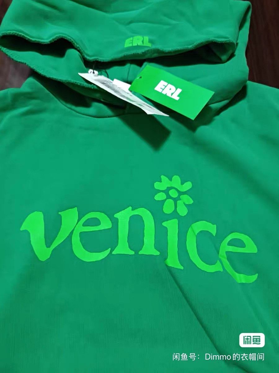 ERL ERL x CDG Green Daisy 3/4 Sleeve Hoodie Size US S / EU 44-46 / 1 - 2 Thumbnail