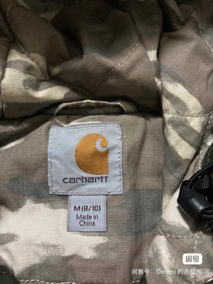 Carhartt Carhartt Hooded Mid-Length Workwear Jacket Size US M / EU 48-50 / 2 - 3 Thumbnail