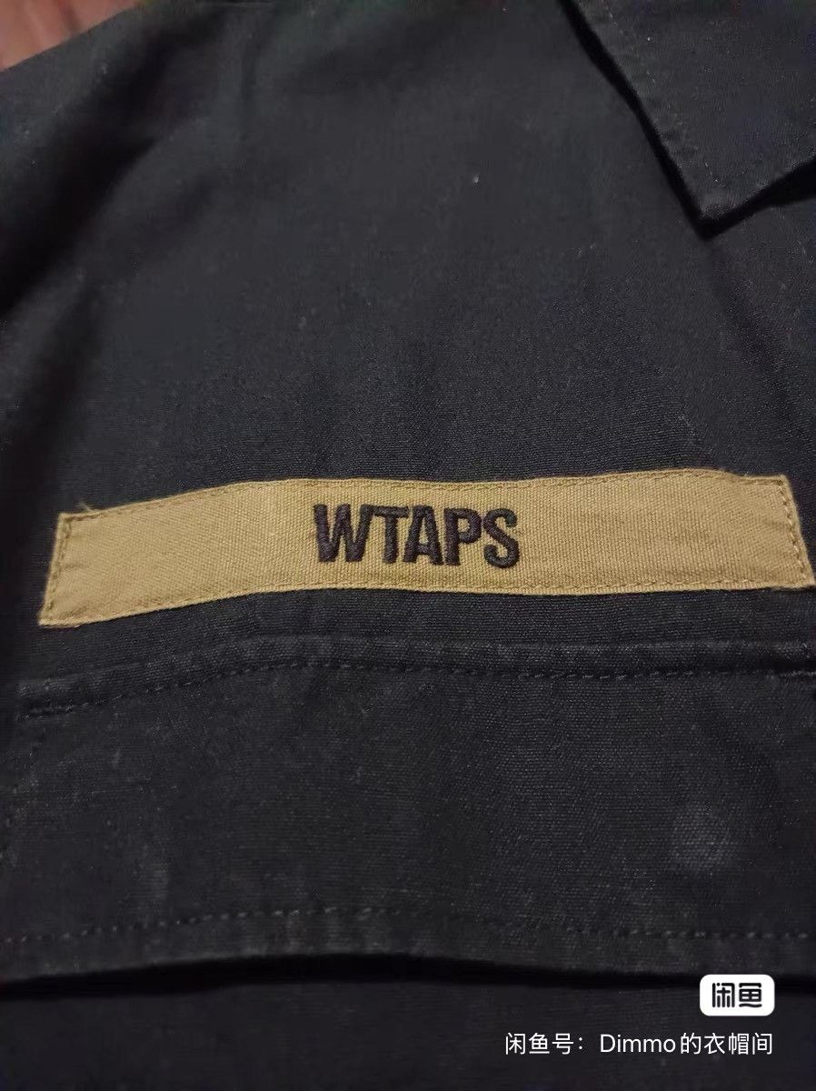 Wtaps Wtaps 19AW Jungle LS Cotton Canvas Shirt Size US XL / EU 56 / 4 - 4 Thumbnail