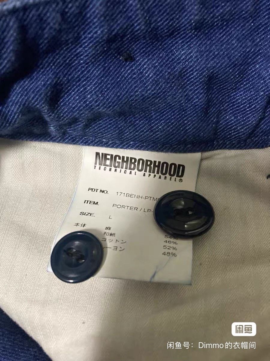 Neighborhood Neighborhood 17SS Indigo Silk Jeans Size US 36 / EU 52 - 2 Thumbnail