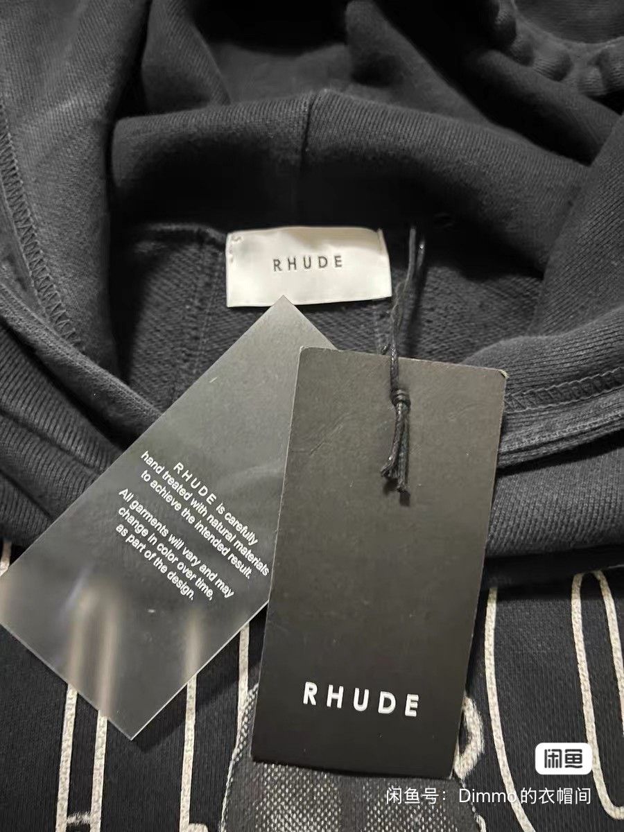 Rhude RHUDE Lightning Palm Logo Hoodie Size US S / EU 44-46 / 1 - 3 Thumbnail