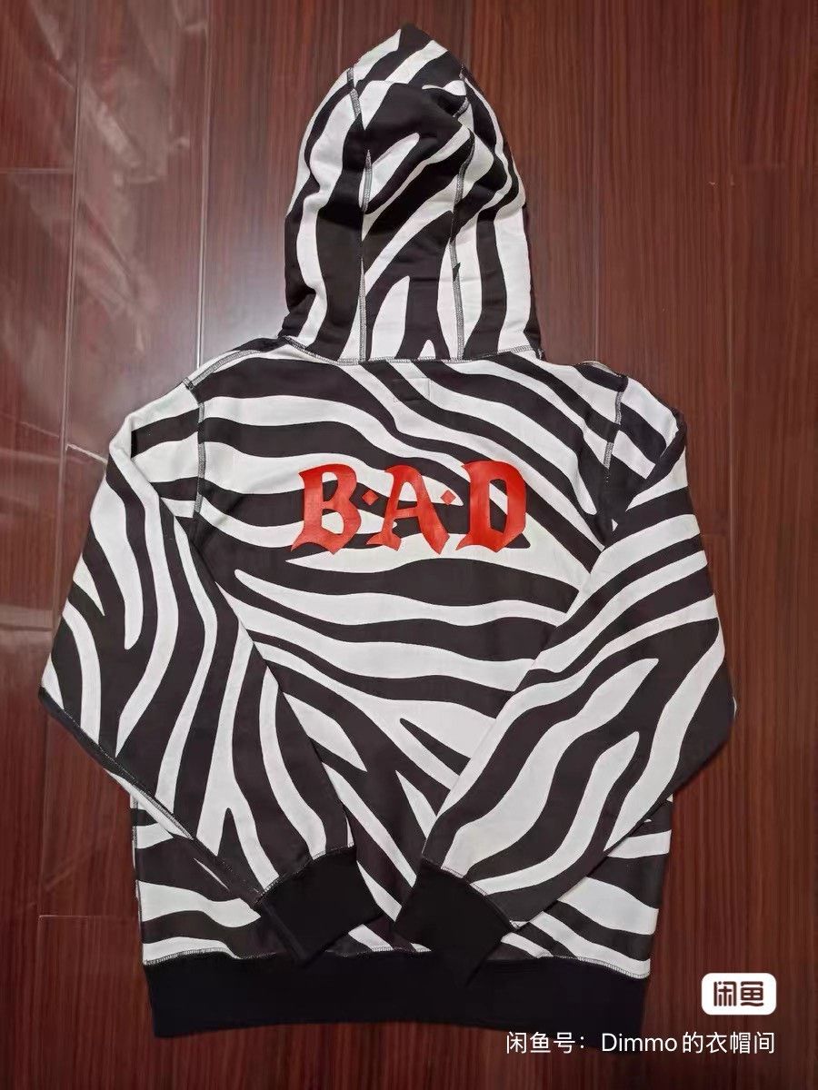 Noah NOAH Zebra Striped Hoodie Size US L / EU 52-54 / 3 - 6 Thumbnail