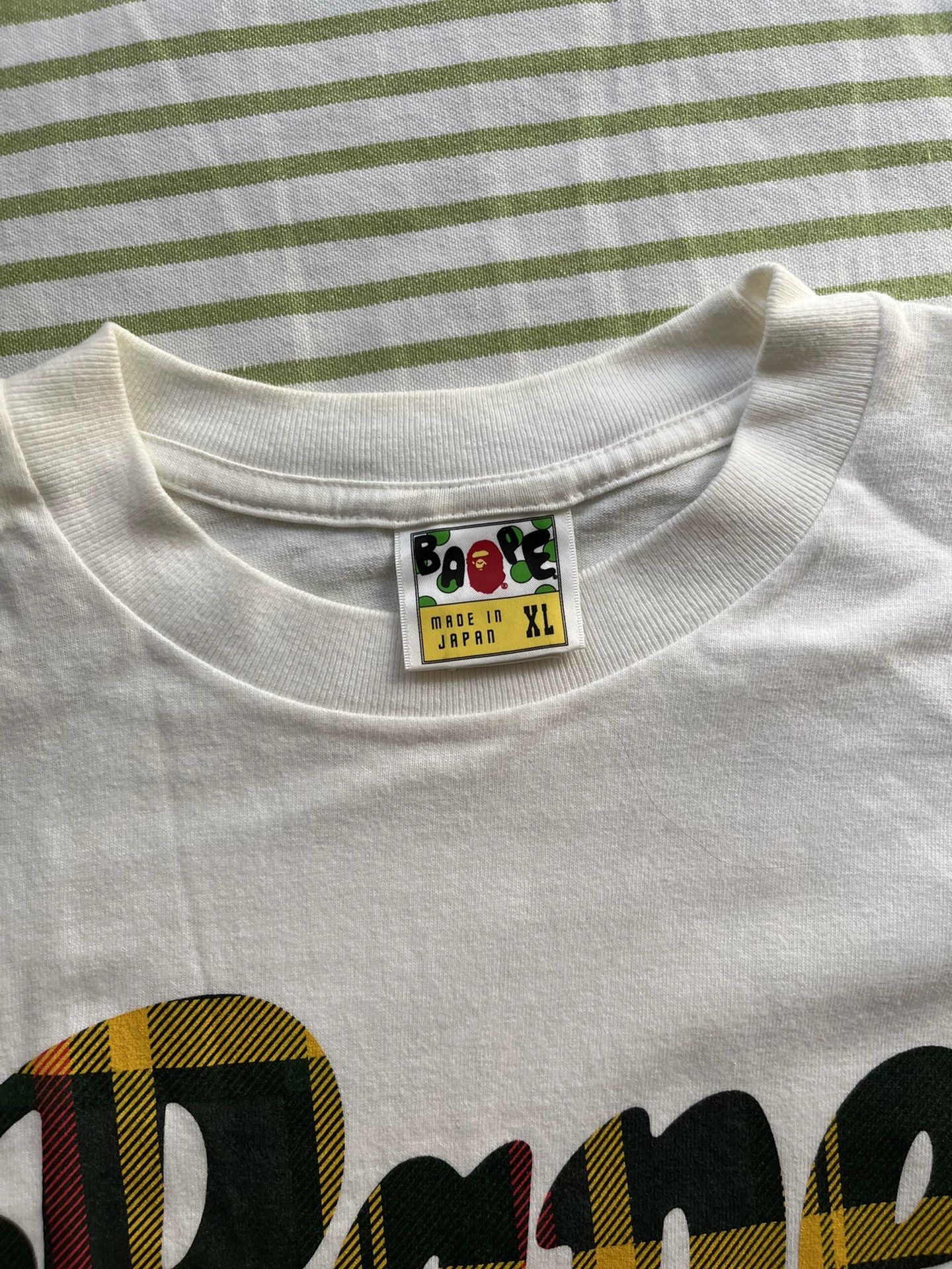 Bape Bape T-Shirt Casual Short Sleeve Size US XL / EU 56 / 4 - 2 Thumbnail