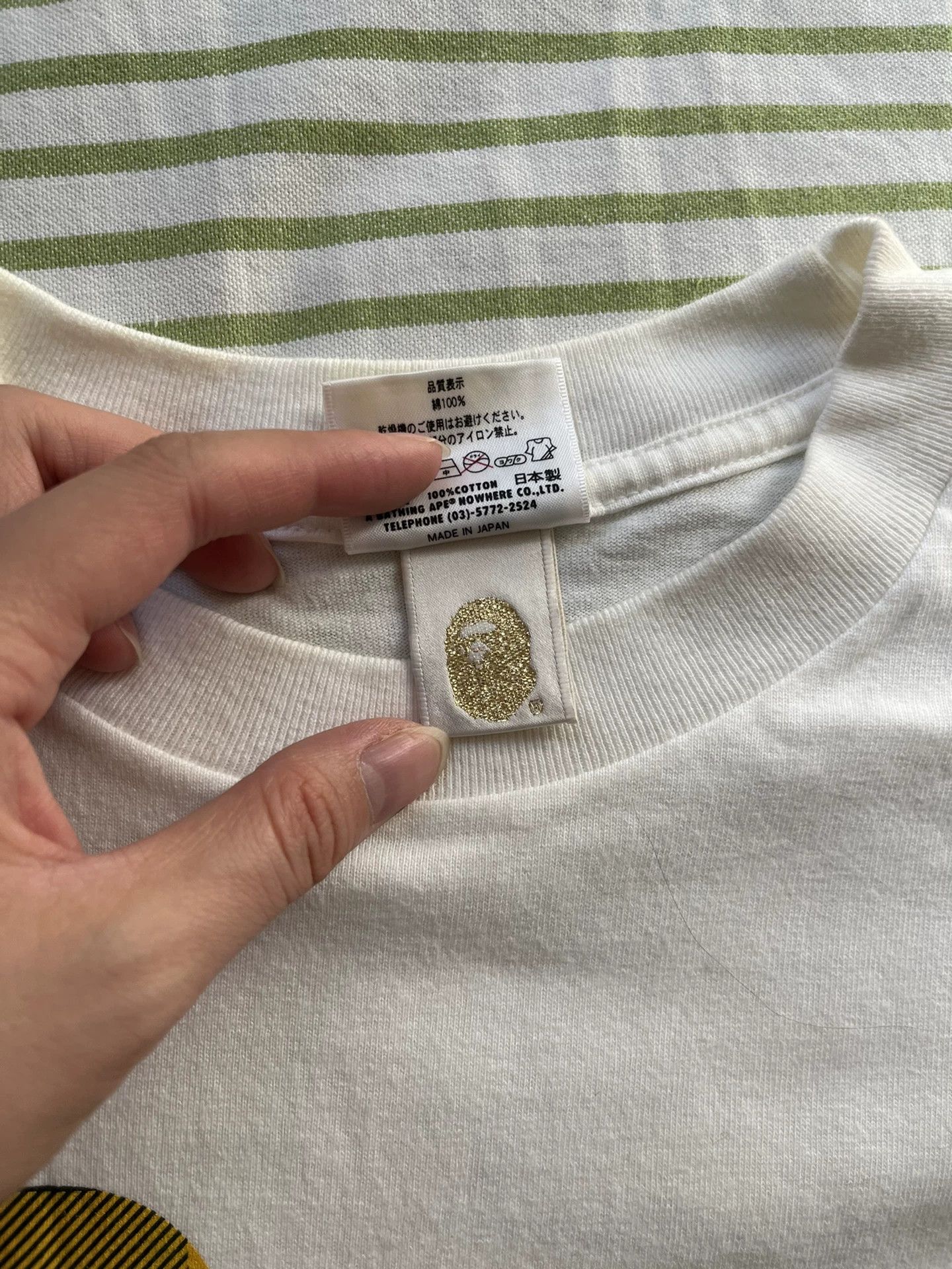 Bape Bape T-Shirt Casual Short Sleeve Size US XL / EU 56 / 4 - 3 Thumbnail