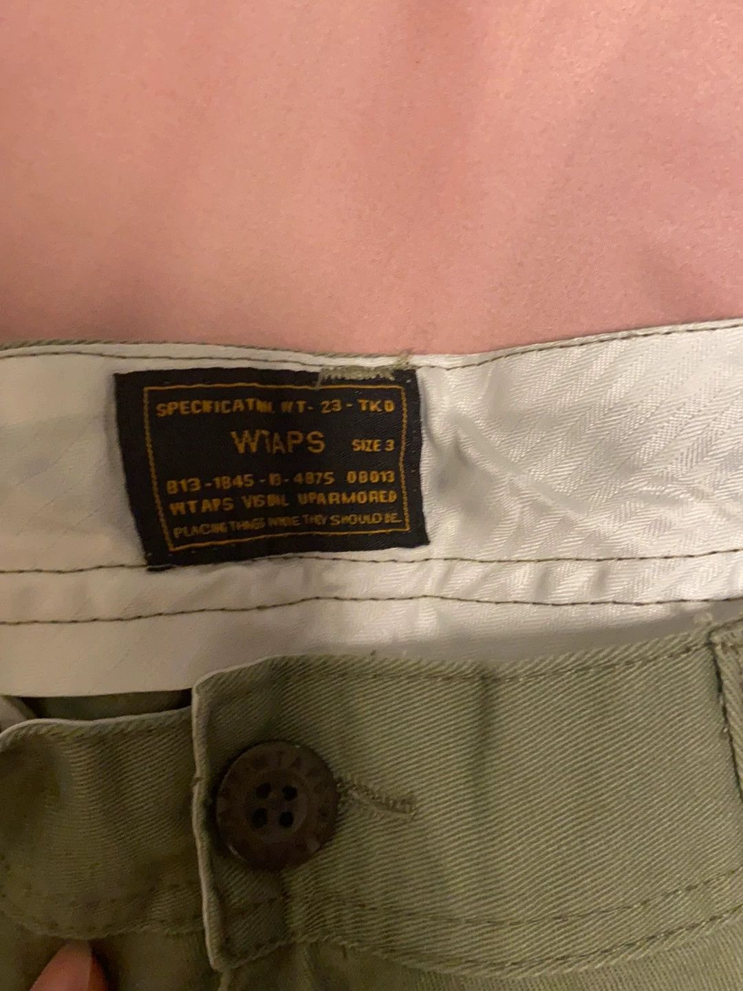 Wtaps Wtaps Item Designer Casual Streetwear Size US XS / EU 42 / 0 - 2 Thumbnail