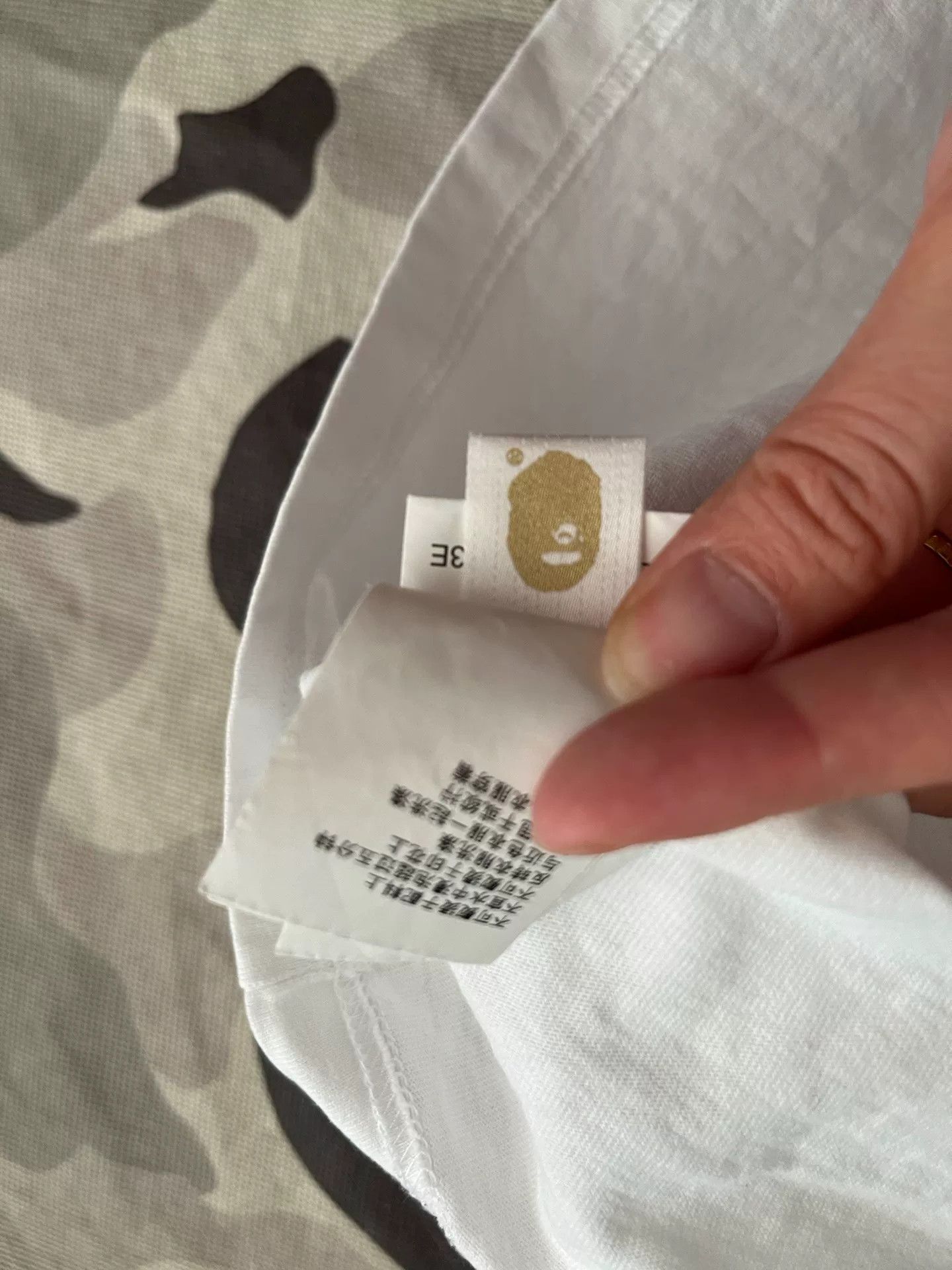 Bape Bape Orange T-Shirt Casual Short Sleeve Size US XL / EU 56 / 4 - 6 Thumbnail