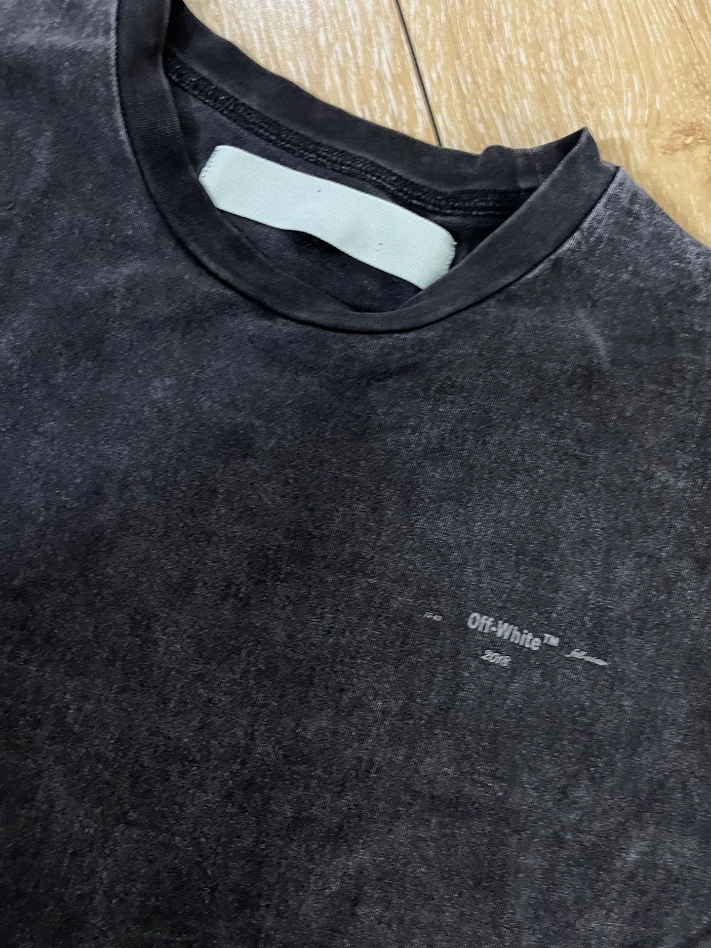 Off-White Off-White White T-Shirt Casual Size US L / EU 52-54 / 3 - 2 Thumbnail