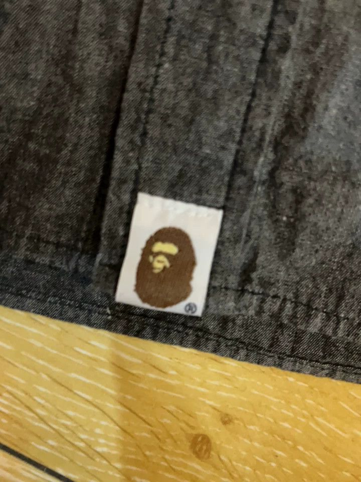 Bape Bape Shark Shirt Casual Short Sleeve Size US L / EU 52-54 / 3 - 3 Thumbnail