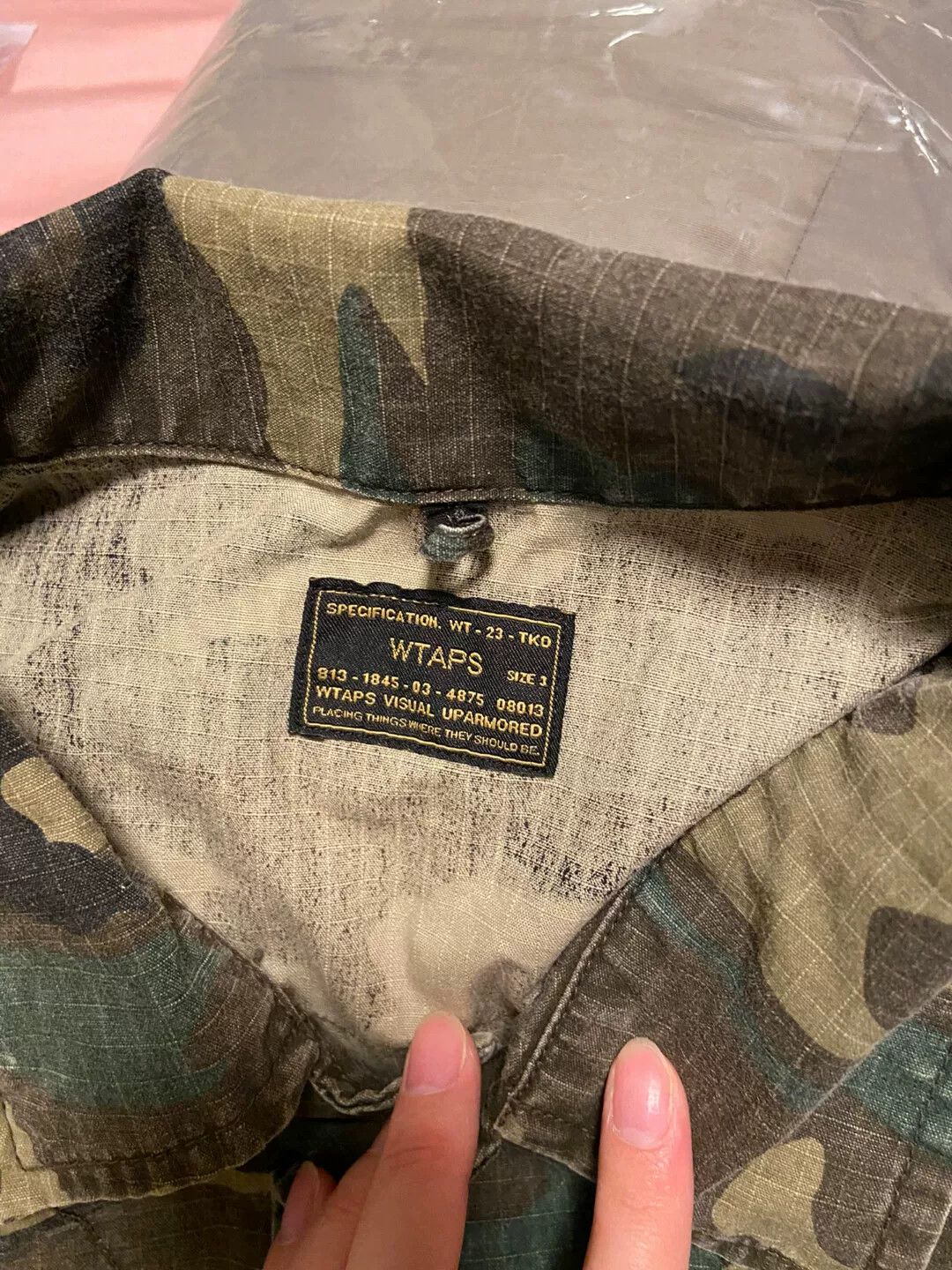 Wtaps Wtaps Green Camo Jacket Outerwear Size US L / EU 52-54 / 3 - 4 Thumbnail