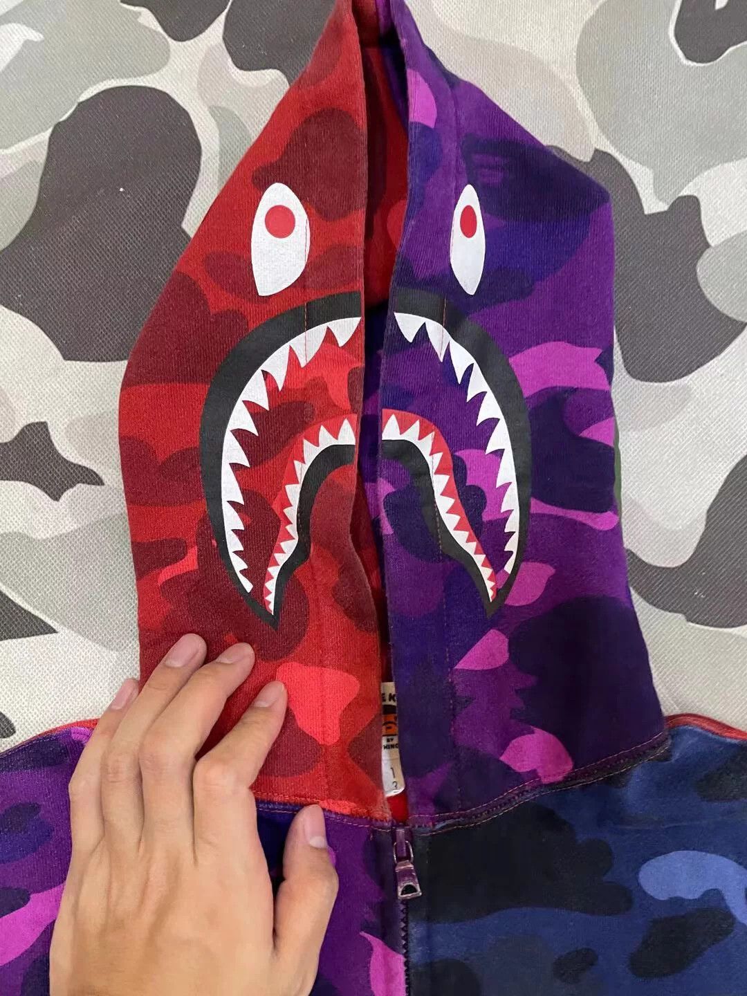 Bape Bape Purple Shark Pants Casual Size US 32 / EU 48 - 2 Thumbnail