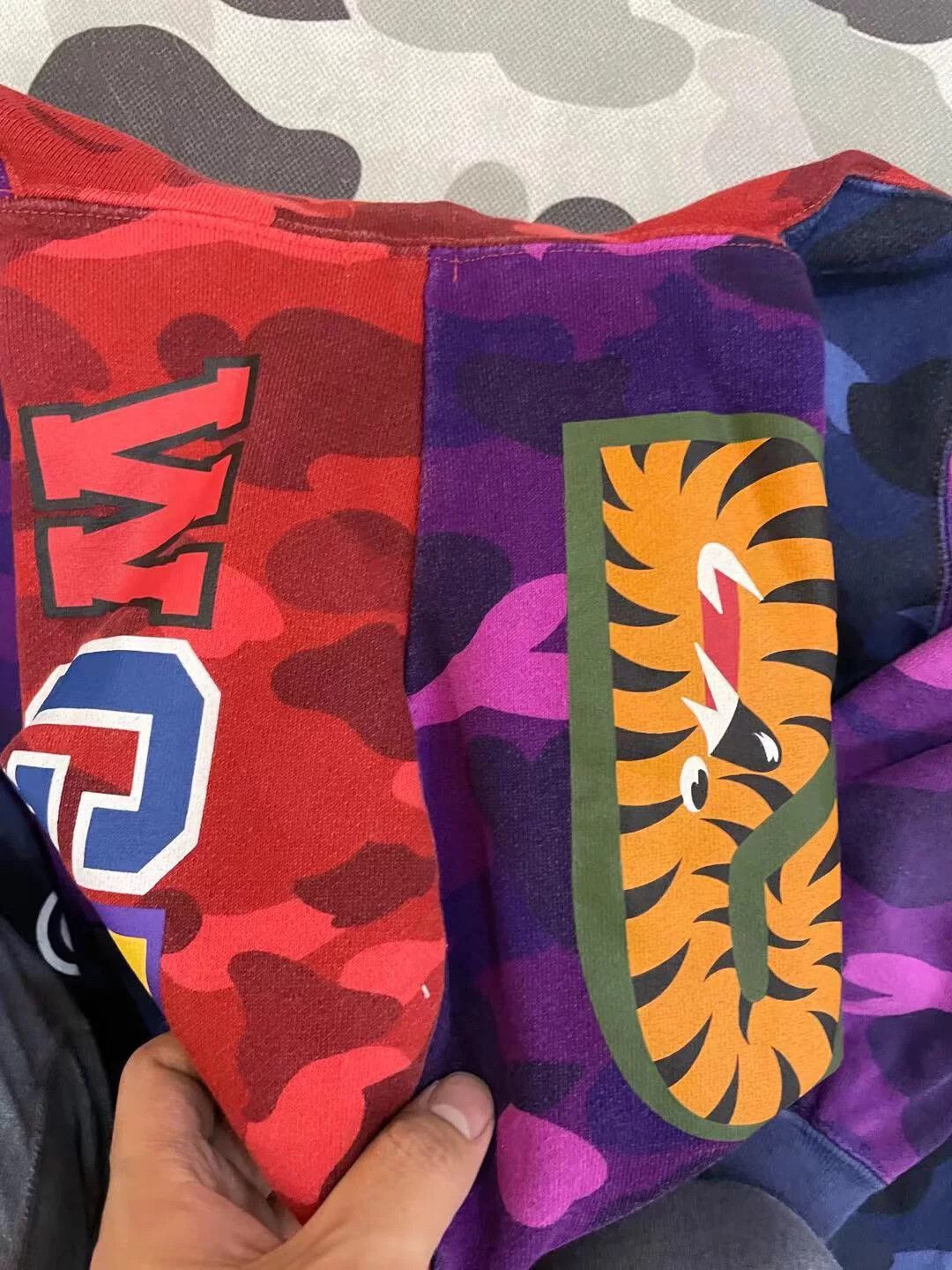 Bape Bape Purple Shark Pants Casual Size US 32 / EU 48 - 3 Thumbnail