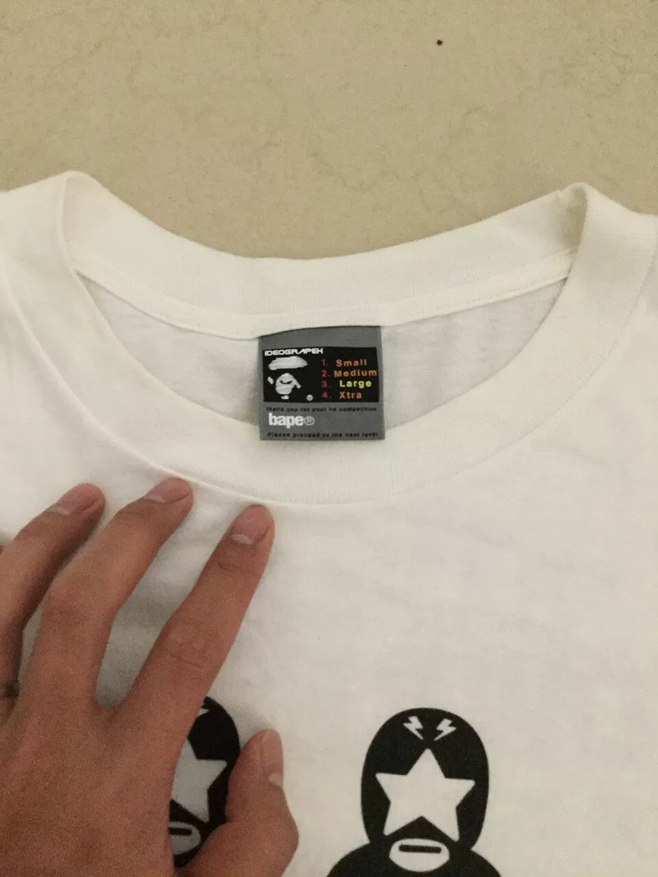 Bape Bape Shark T-Shirt Casual Short Sleeve Size US L / EU 52-54 / 3 - 3 Thumbnail