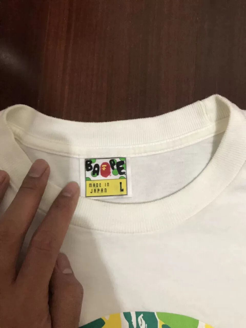 Bape Bape Shark T-Shirt Casual Short Sleeve Size US L / EU 52-54 / 3 - 3 Thumbnail