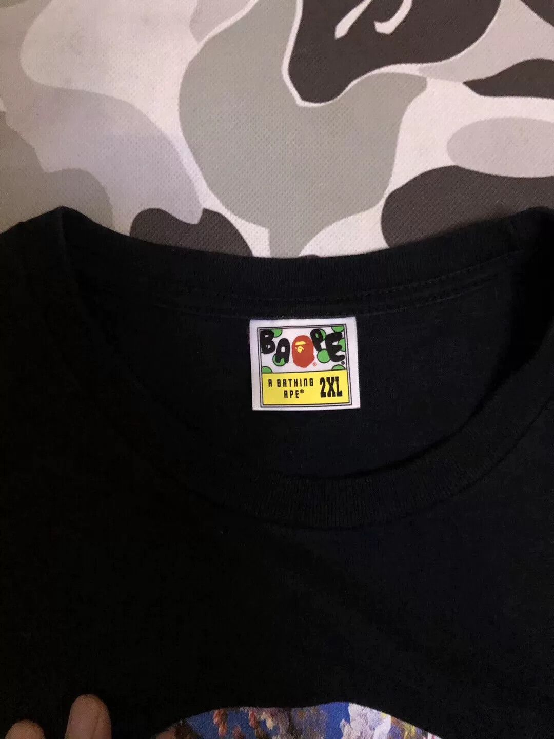 Bape Bape Shark T-Shirt Casual Short Sleeve Size US XXL / EU 58 / 5 - 3 Thumbnail